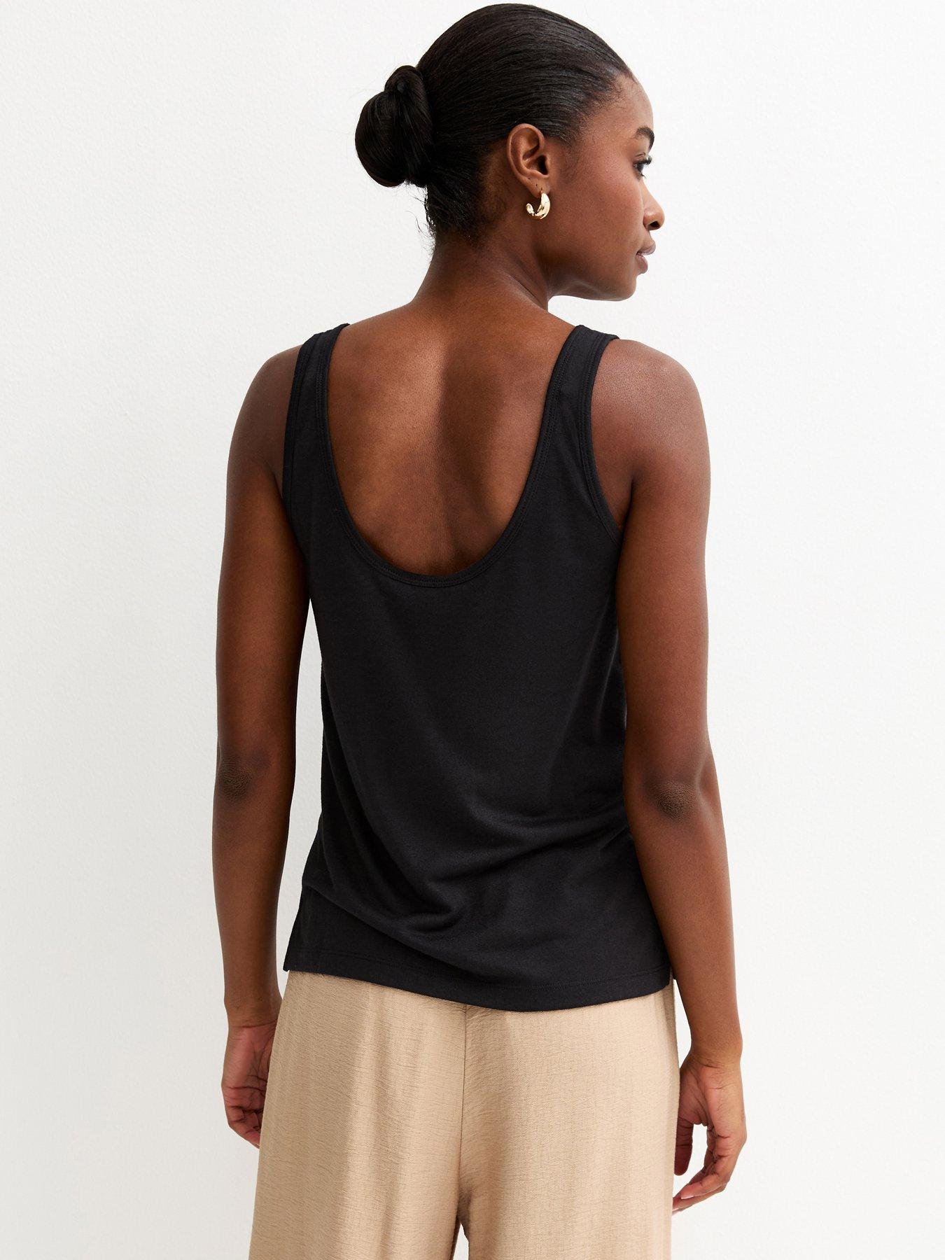 new-look-slub-button-tank-top-blackstillFront