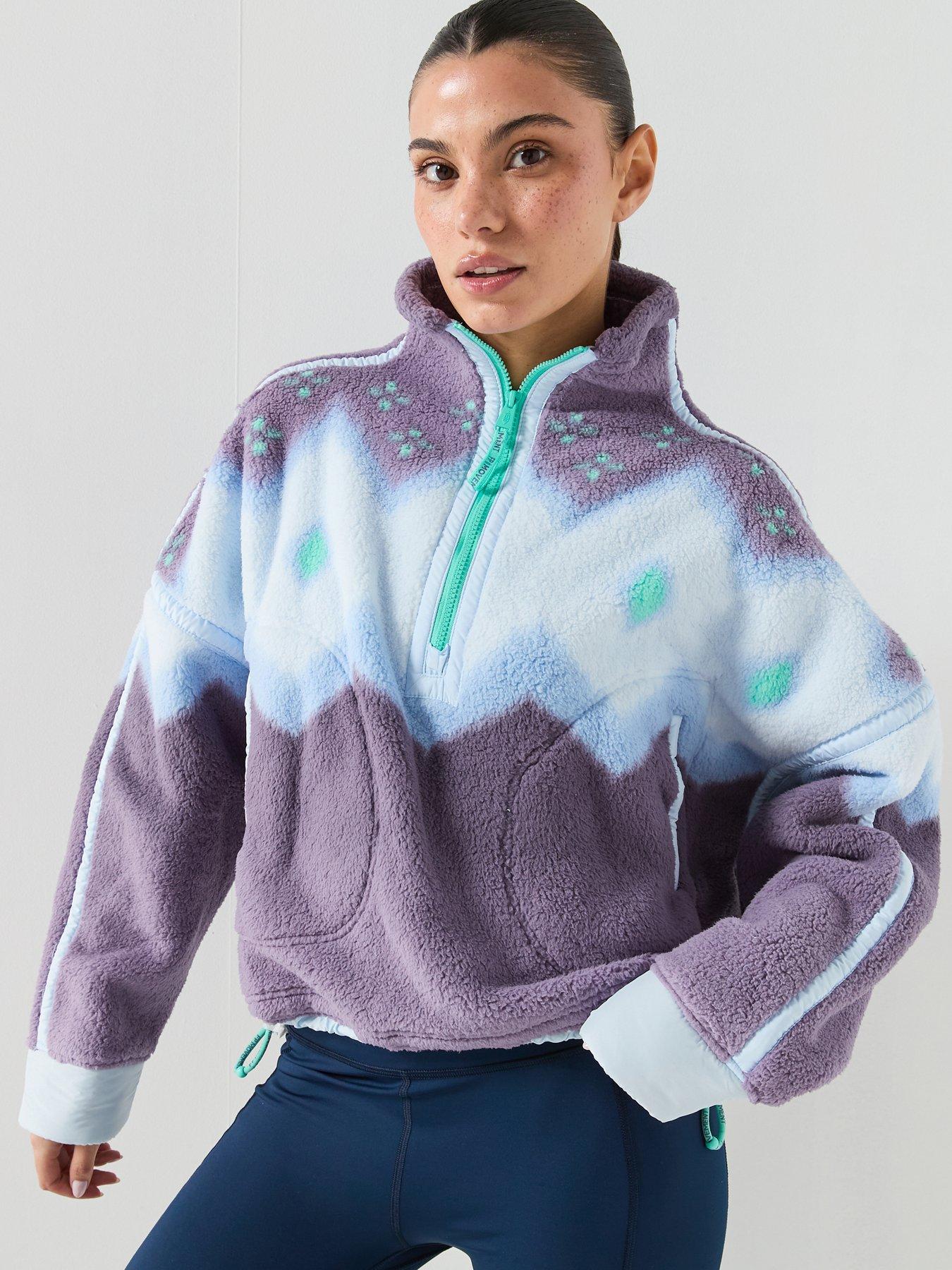 Image 6 of 6 of FP Movement Womens Printed Mountain High 1/2 - Grey