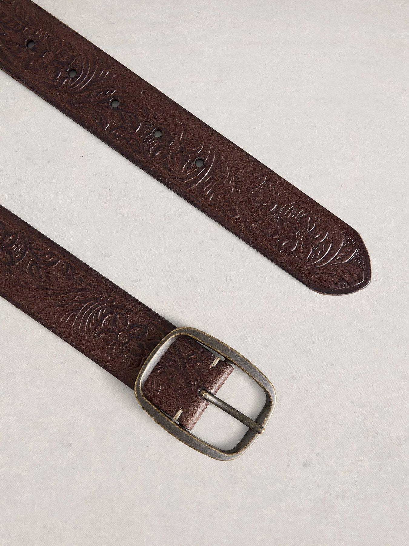 Image 3 of 3 of White Stuff Punch Out Floral Belt