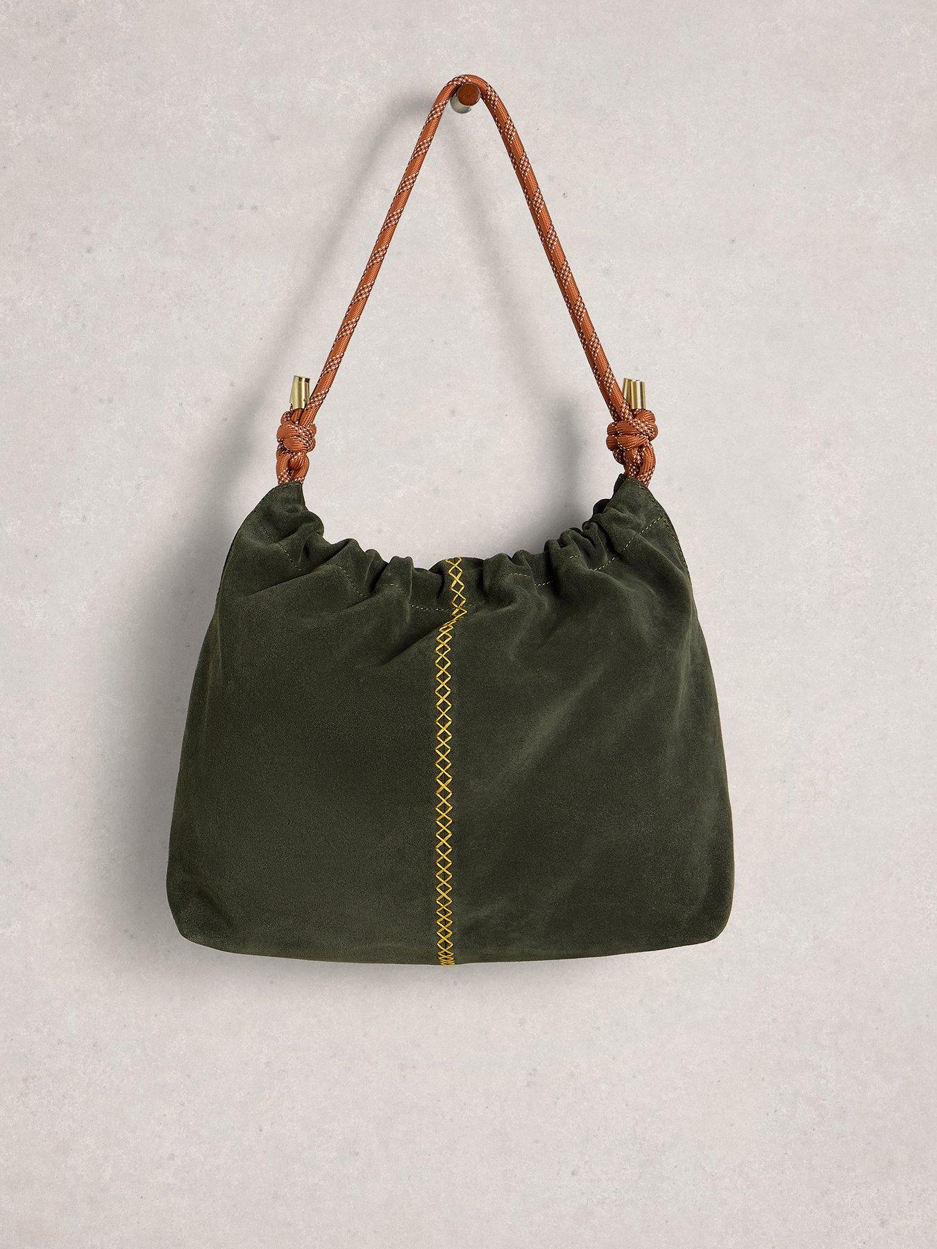 Image 3 of 4 of White Stuff Callie Shoulder Bag - Green