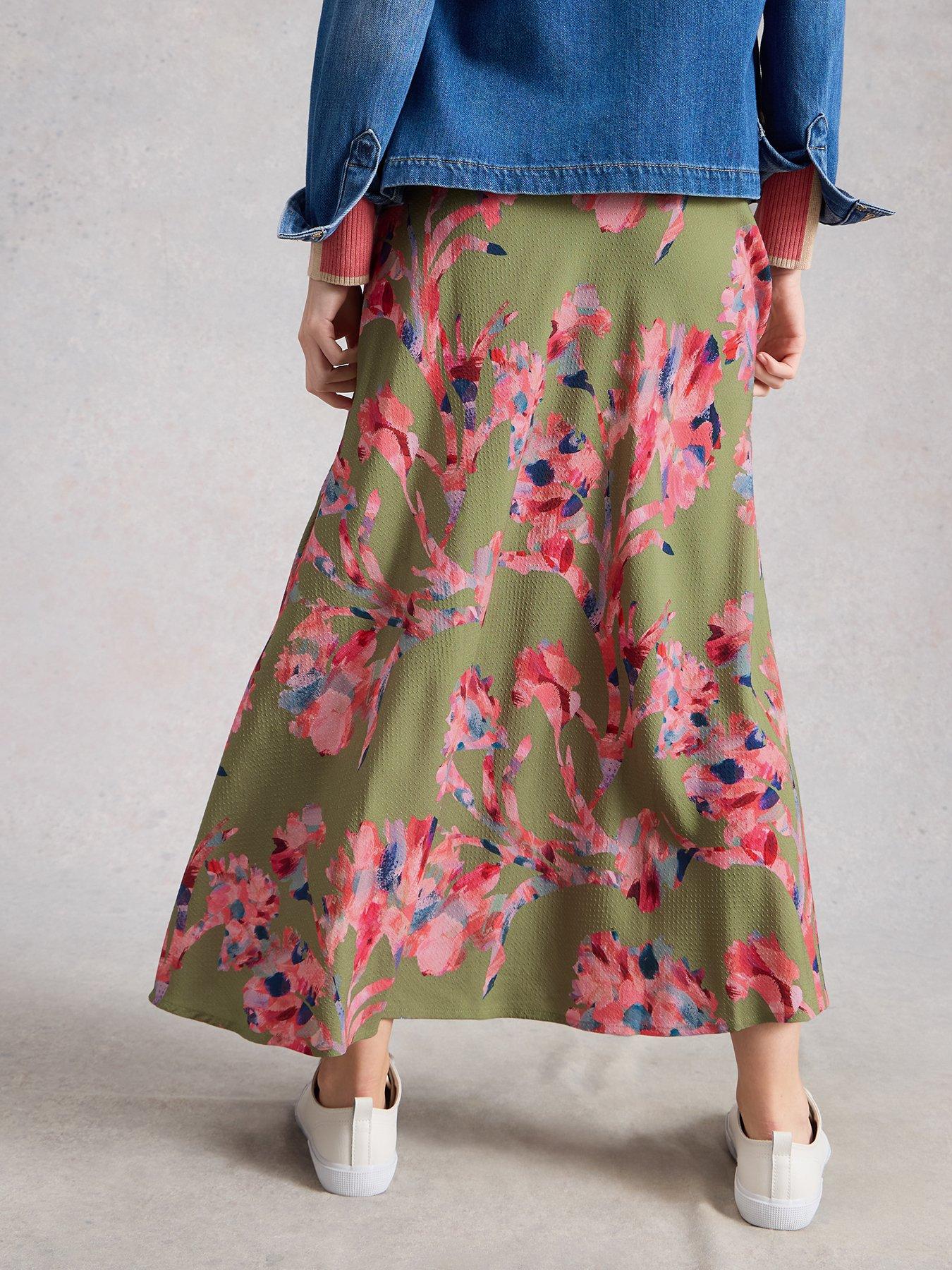 Image 2 of 6 of White Stuff Hope Bias Cut Maxi Skirt