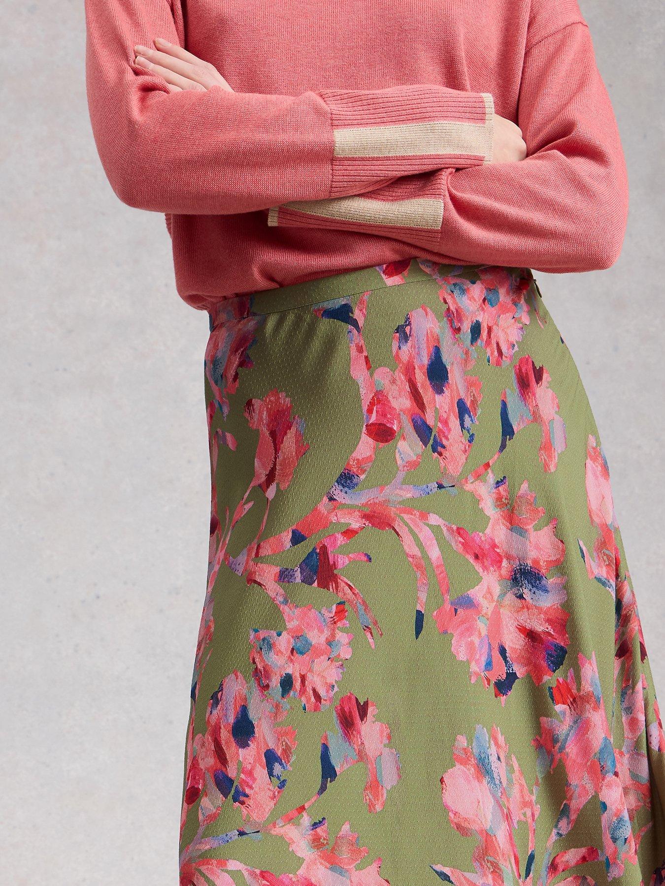 Image 4 of 6 of White Stuff Hope Bias Cut Maxi Skirt
