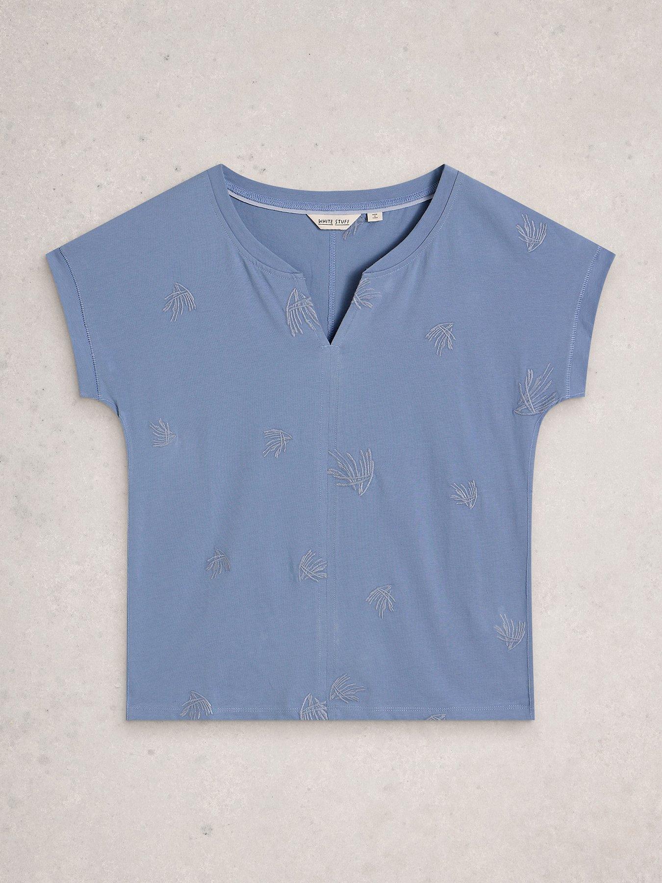Image 5 of 6 of White Stuff Nelly Embroidered Tee
