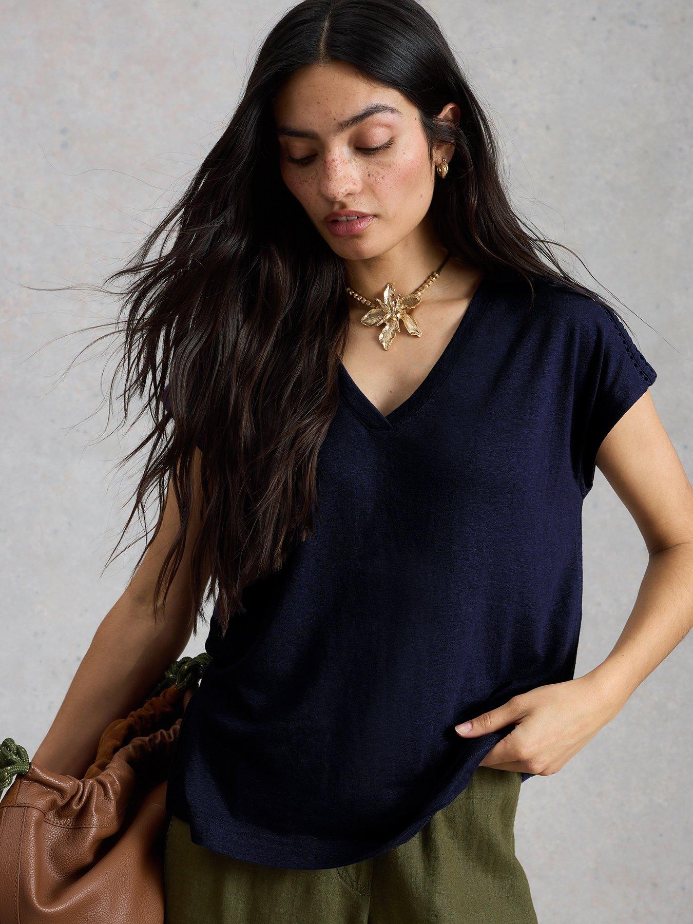 White Stuff Ella Lace Tee