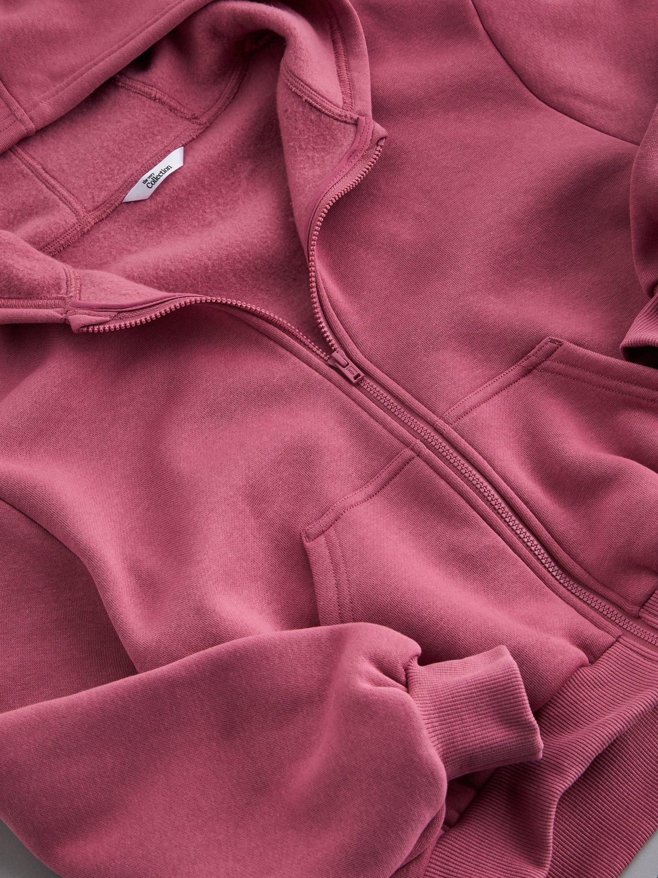 Image 3 of 5 of The Very Collection Girls Activewear Hoodie, Crop Top And Flare Leggings 3 Piece Set - Red