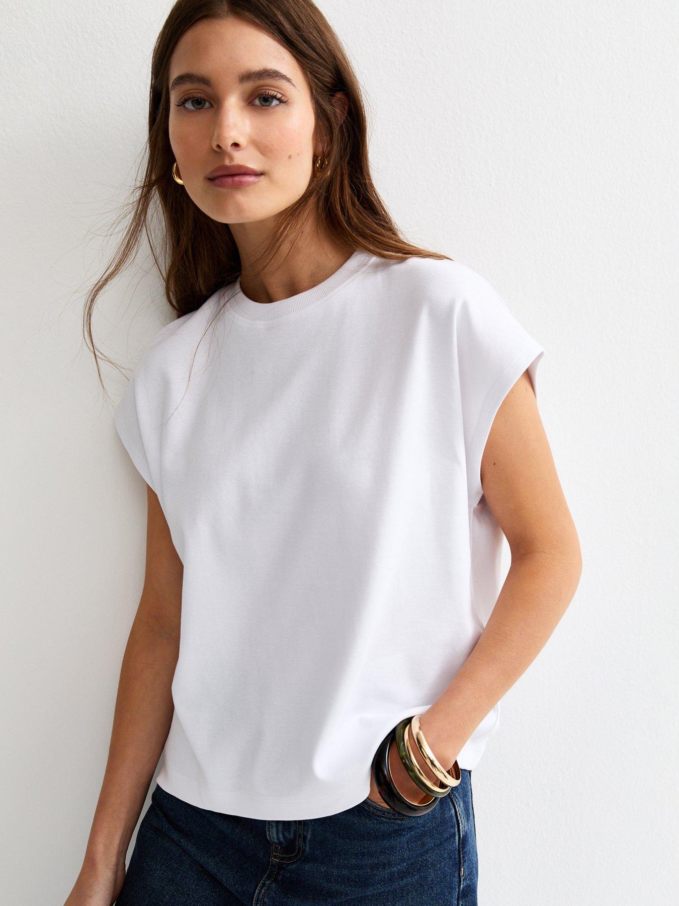 new-look-grown-on-sleeve-premium-heavyweight-cotton-t-shirt-white