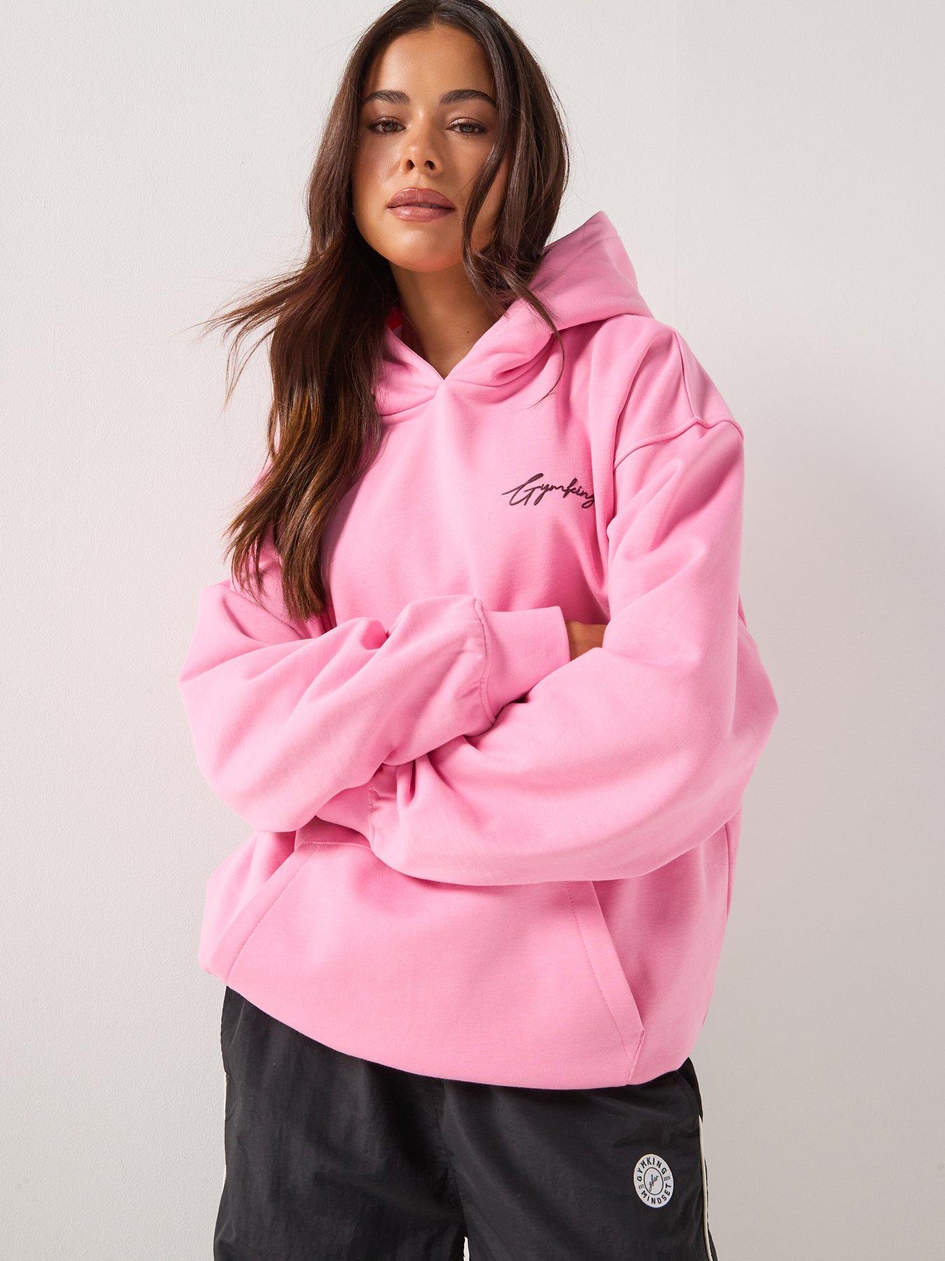 gym-king-womens-script-mindset-hoodie-pinkstillFront