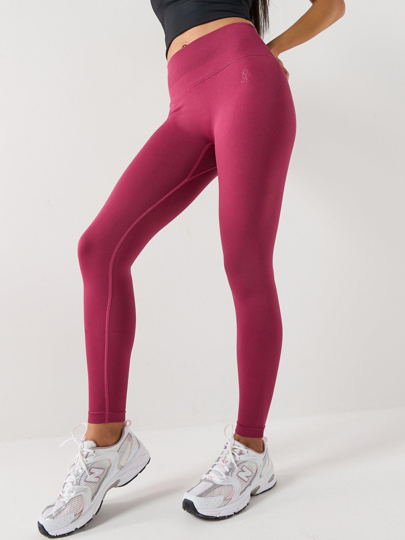 Gym King Womens Sculpt Seamless Legging - Hot Pink