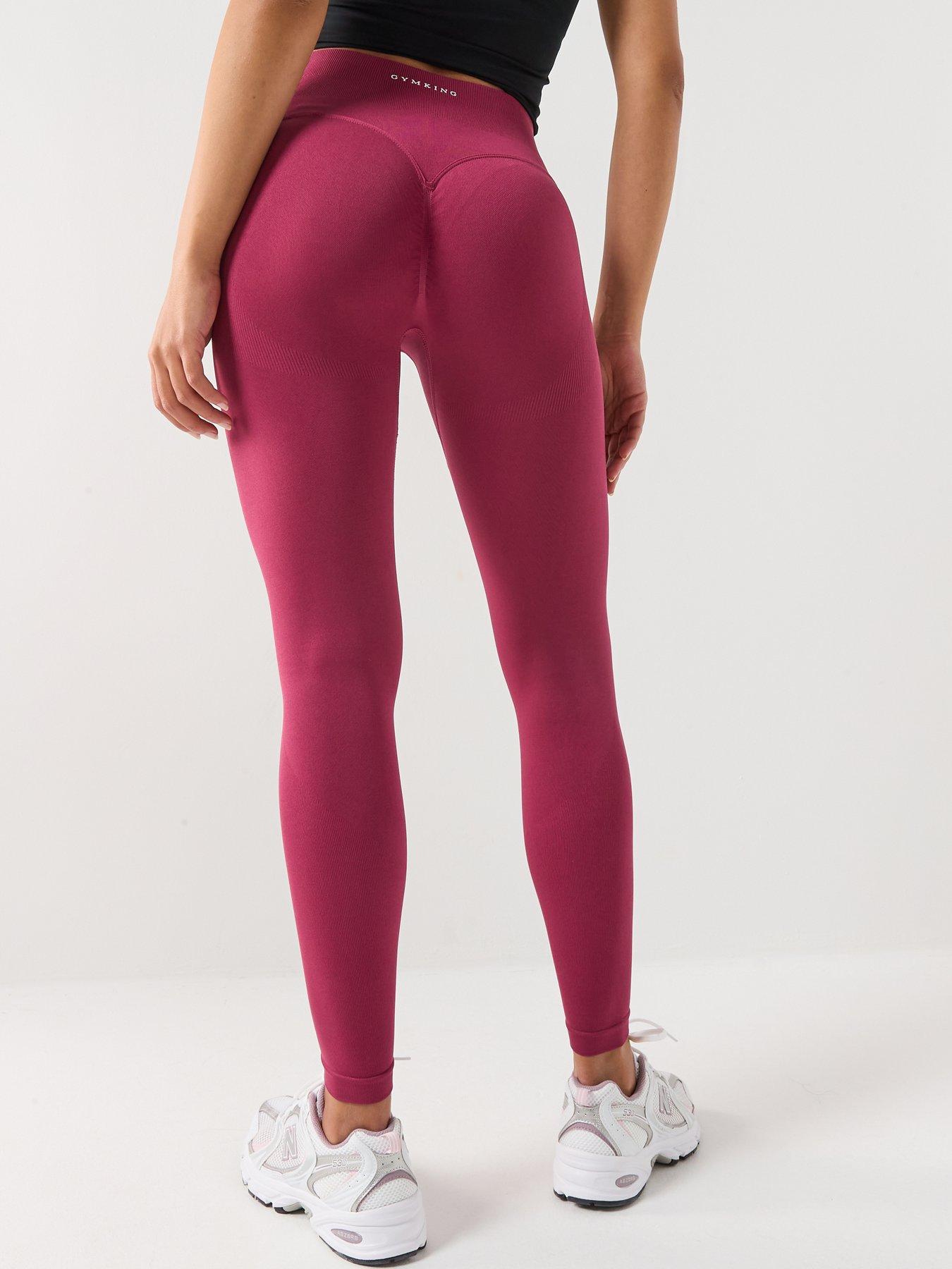 gym-king-womens-sculpt-seamless-legging-redstillFront