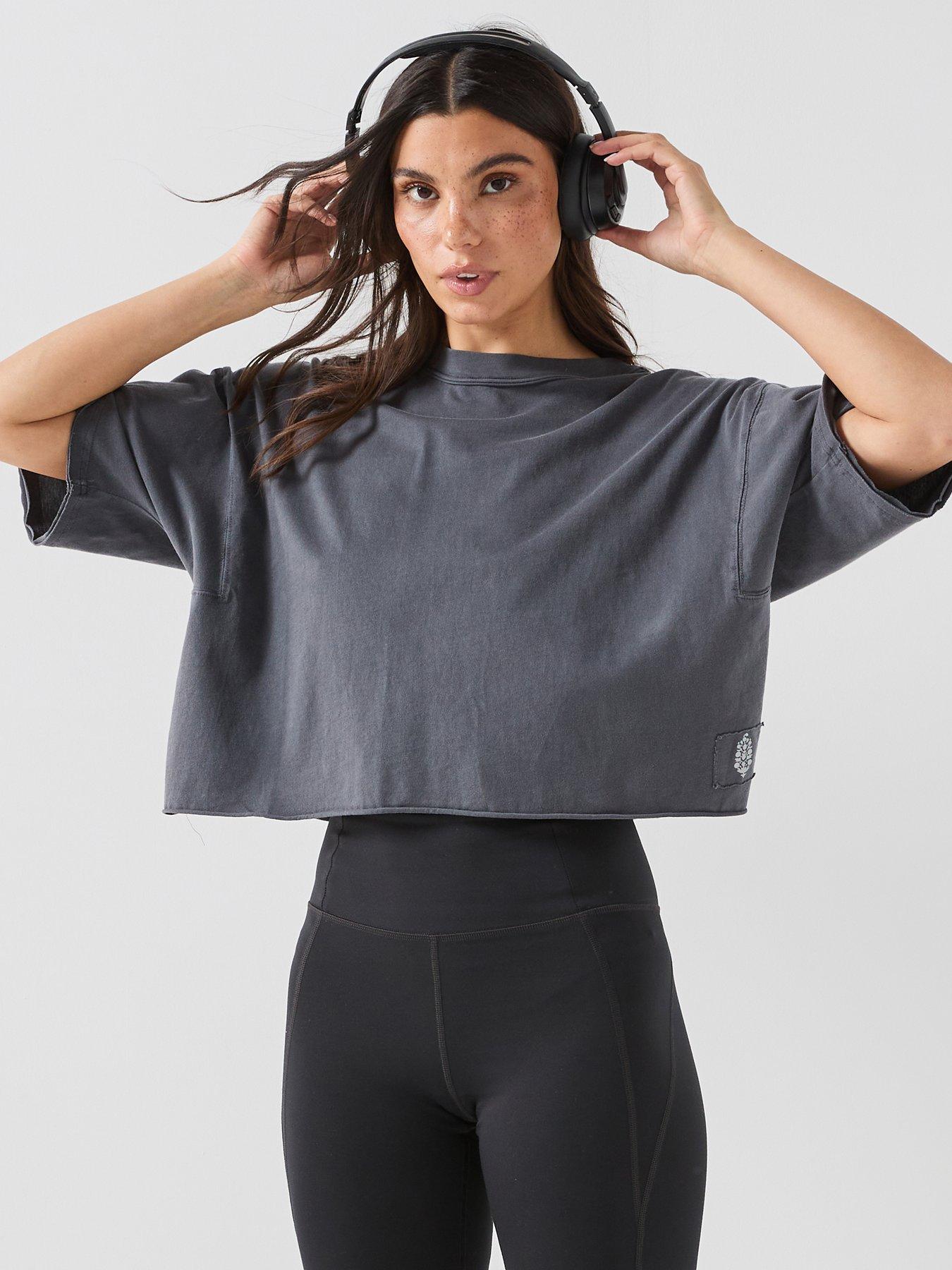 FP Movement Womens Training Inspire T-Shirt Iss - Black