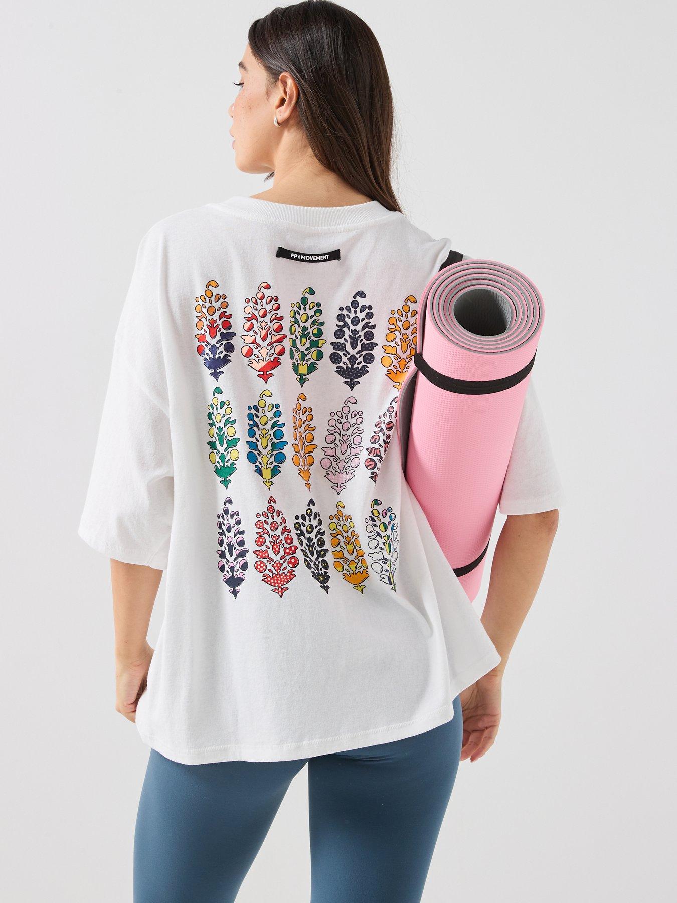 FP Movement Womens Training Logo Tackle Tee - White