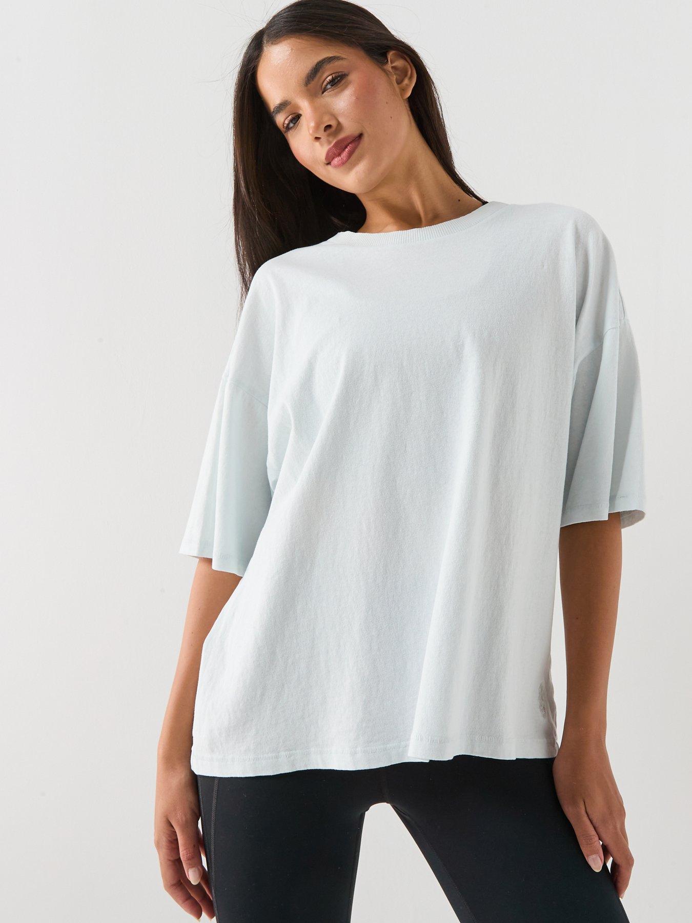 Image 1 of 6 of FP Movement Womens Training Tackle T-Shirt - White