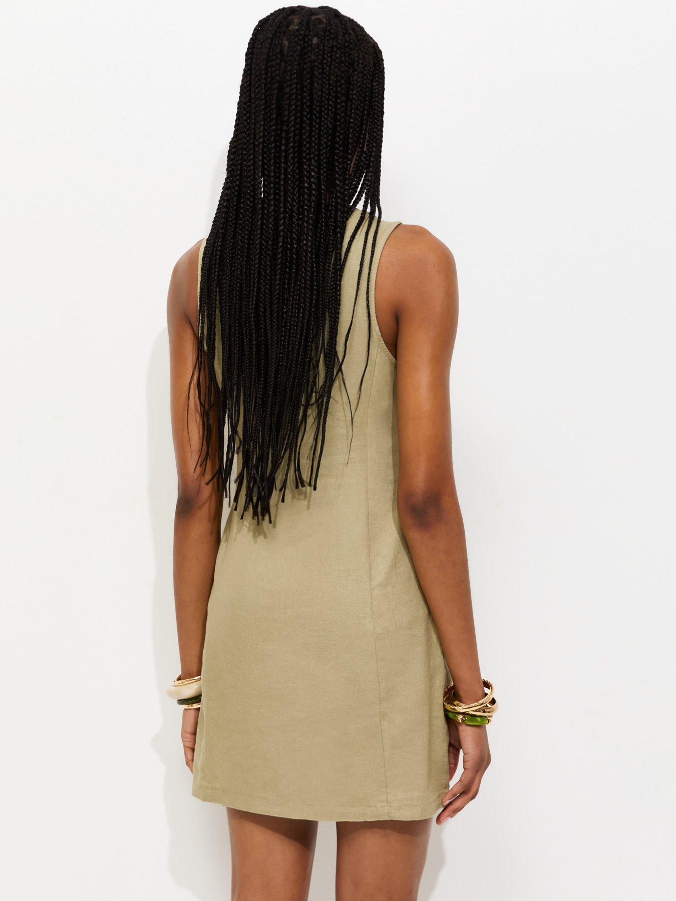 new-look-linen-blend-button-through-mini-dress-light-khakistillFront