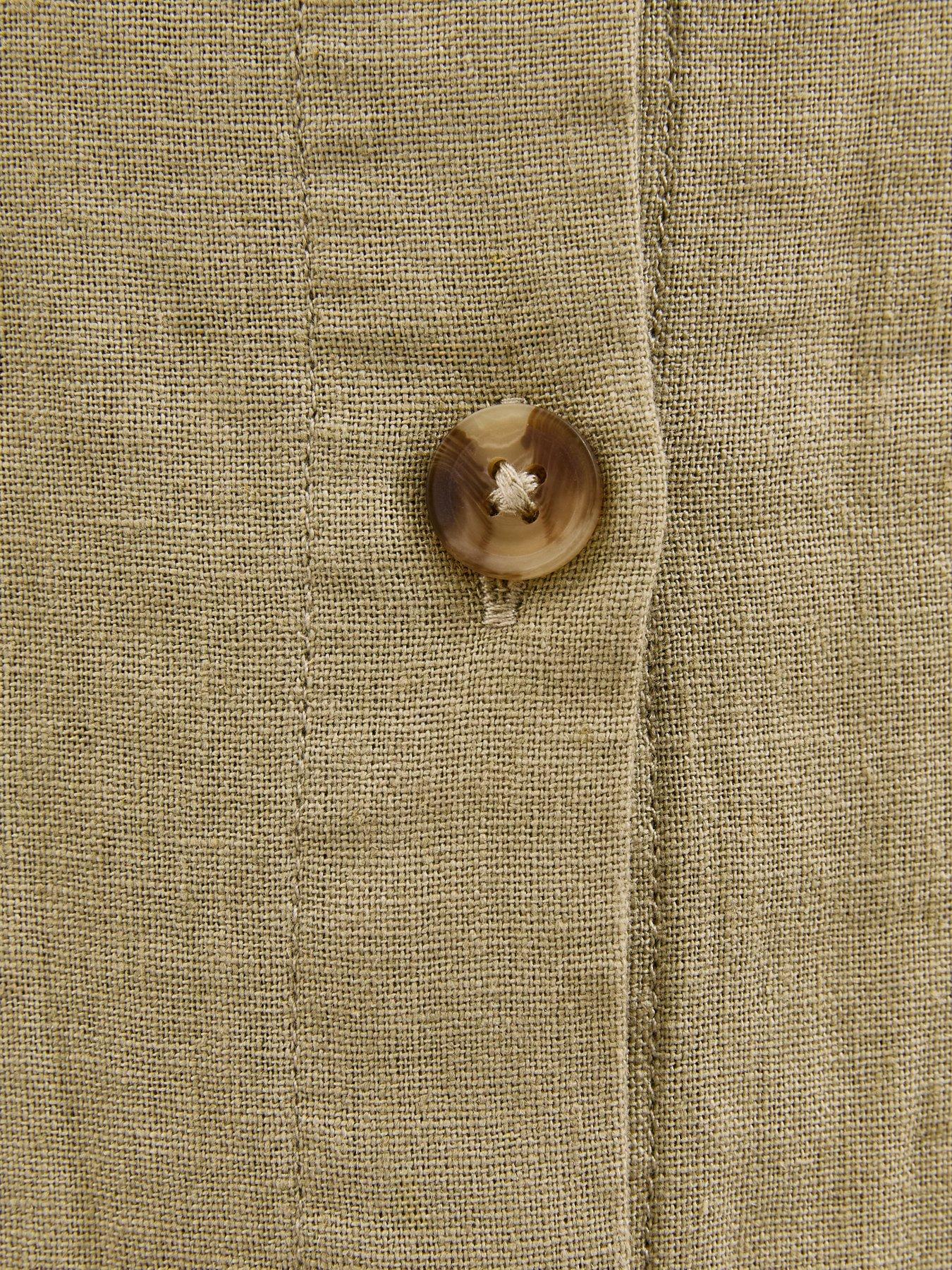 new-look-linen-blend-button-through-mini-dress-light-khakidetail