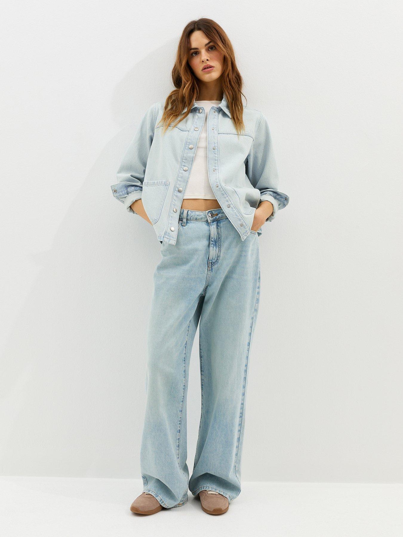 new-look-faded-denim-shacket-light-blueoutfit