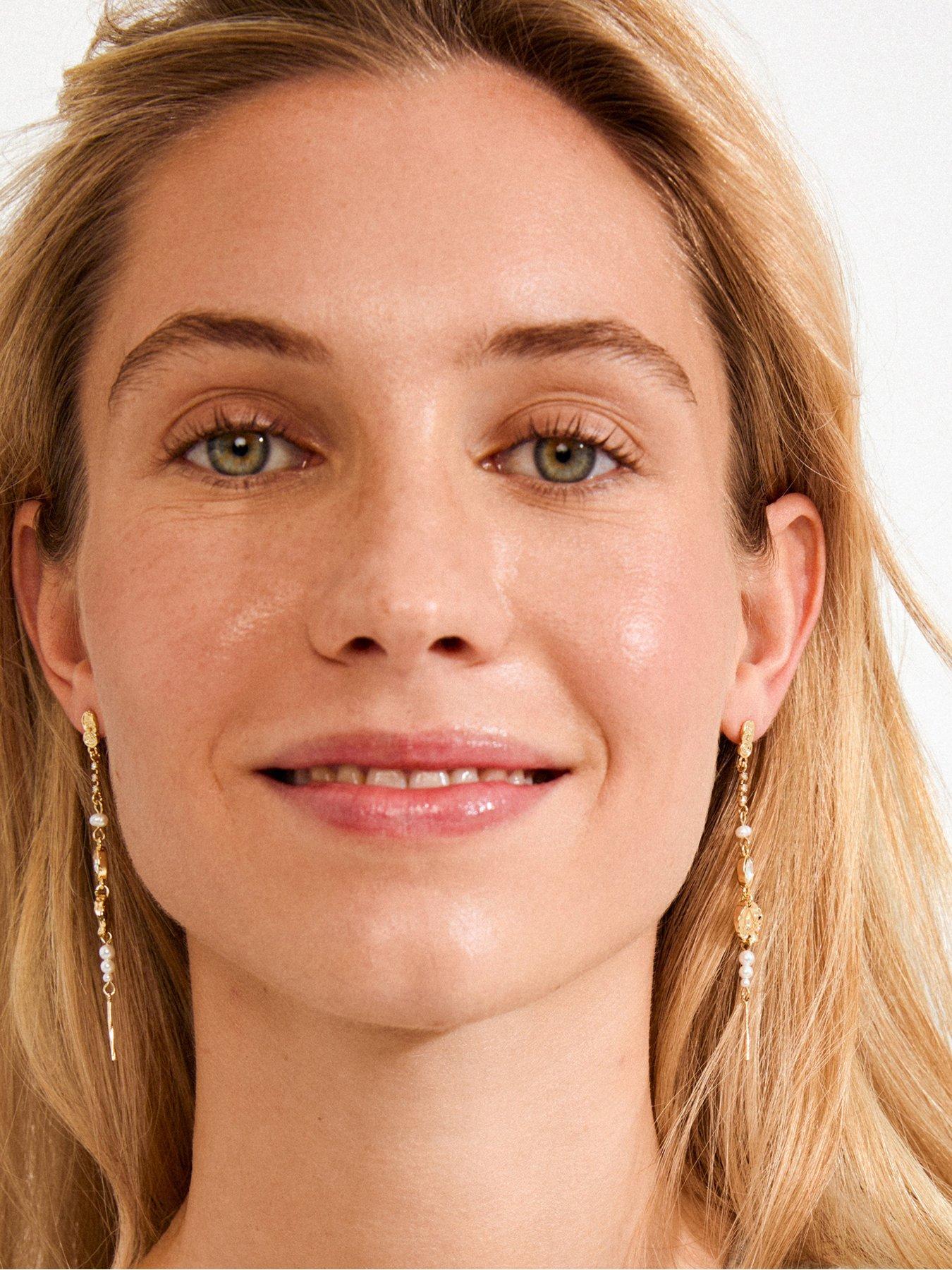 pilgrim-fire-earrings-gold-platedstillFront