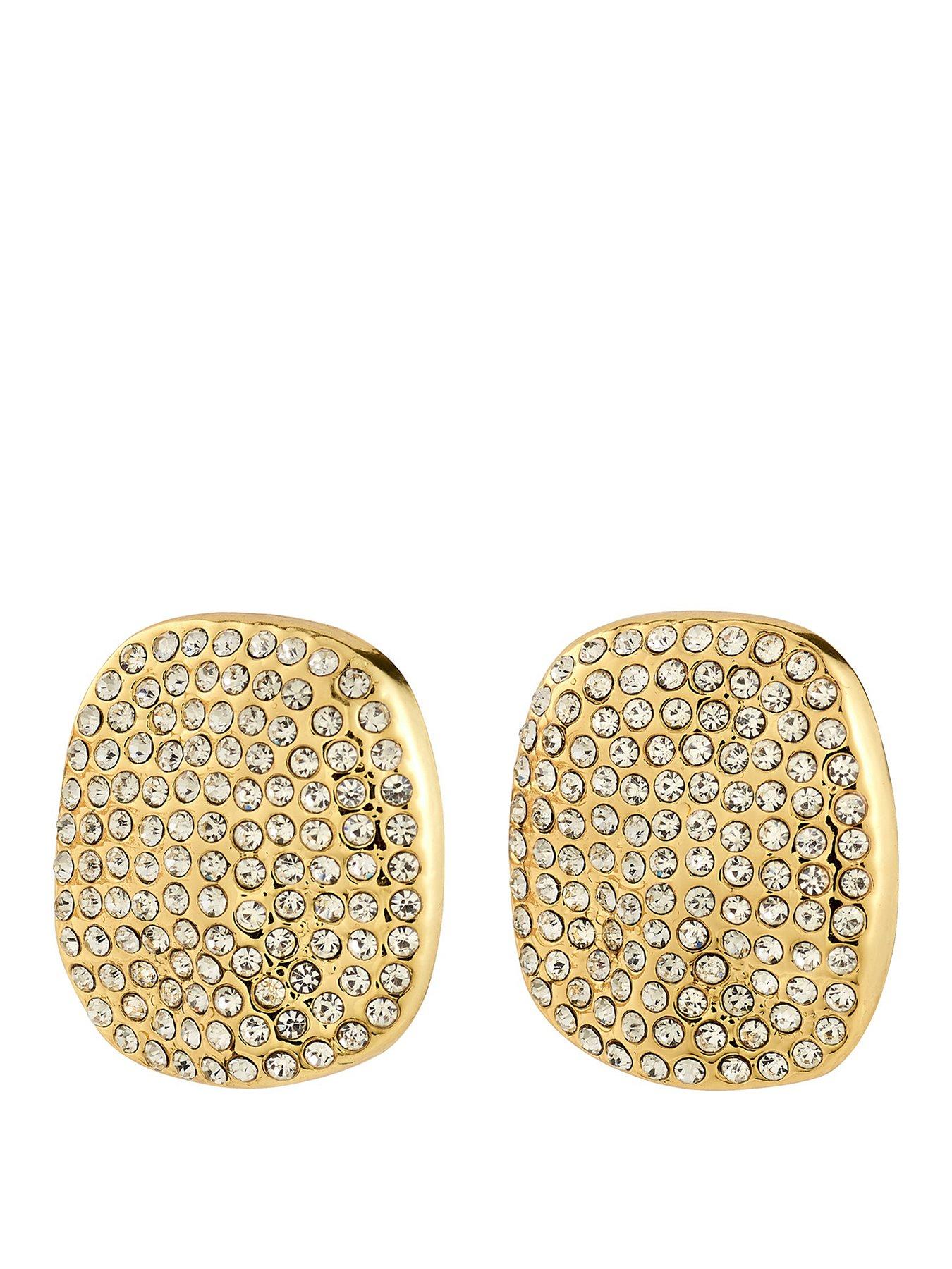 Image 1 of 4 of Pilgrim EMBER earrings gold-plated