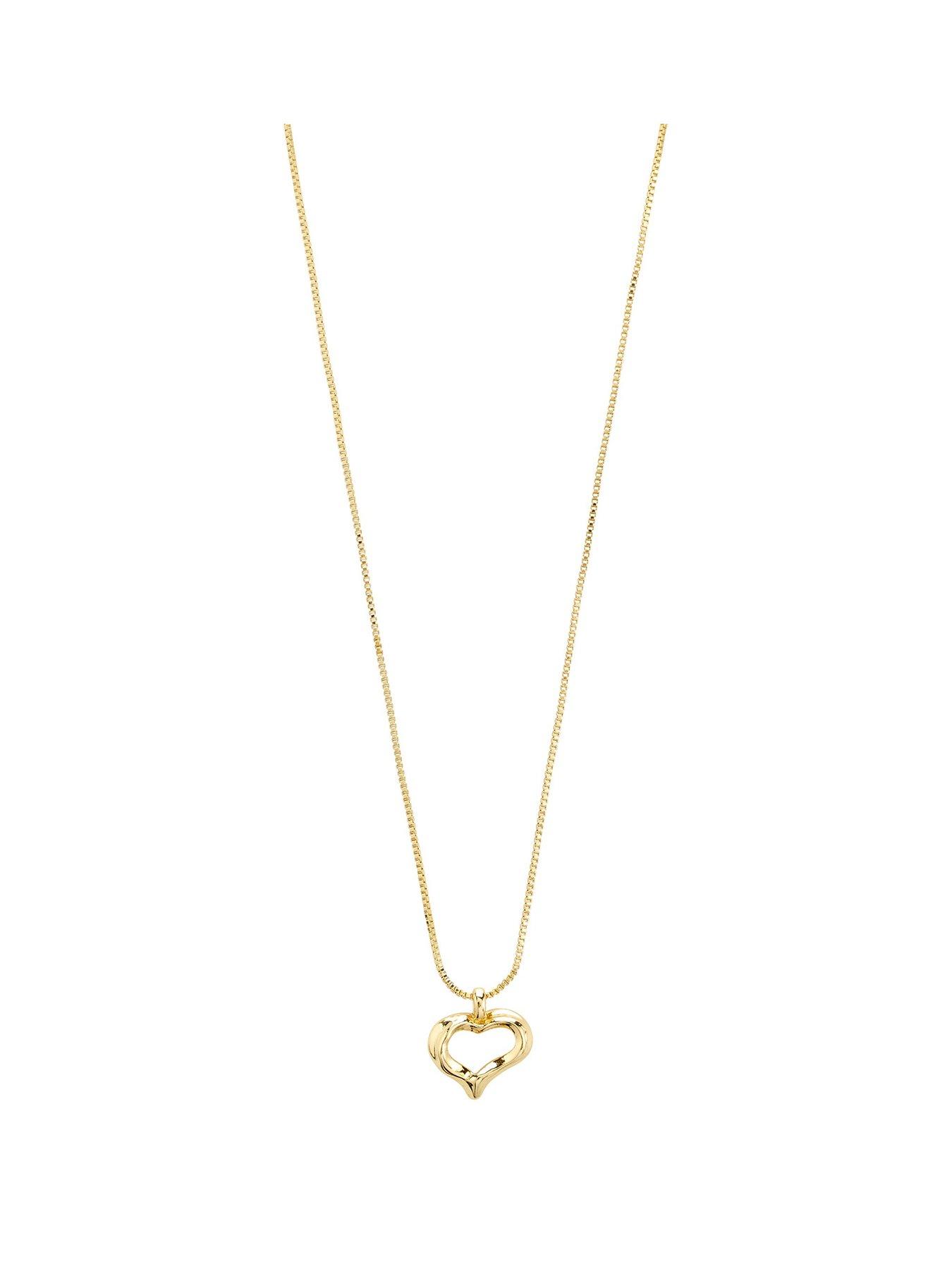 Image 1 of 4 of Pilgrim IRIS necklace gold-plated