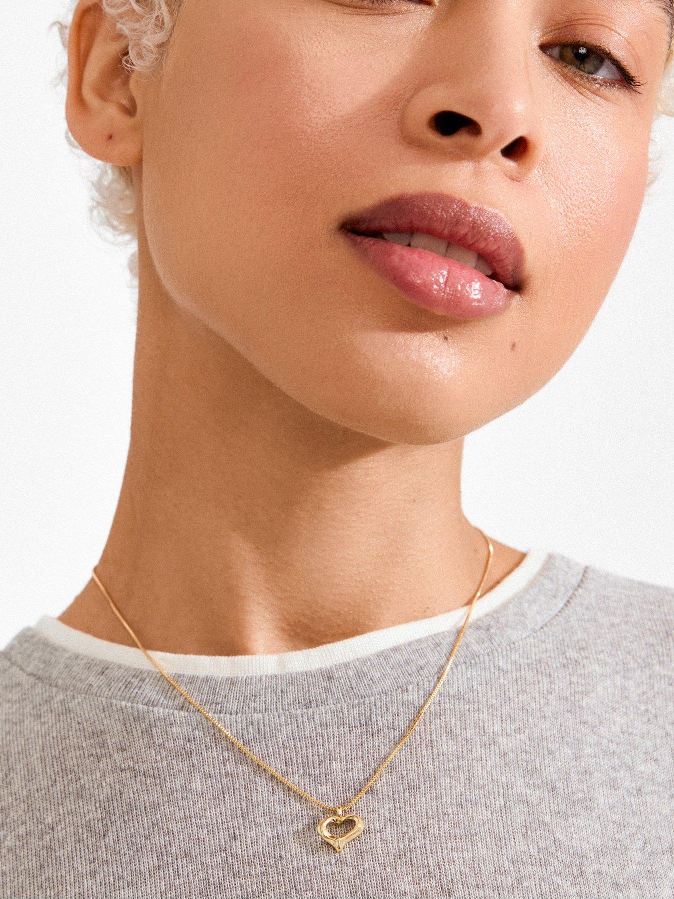 Image 2 of 4 of Pilgrim IRIS necklace gold-plated
