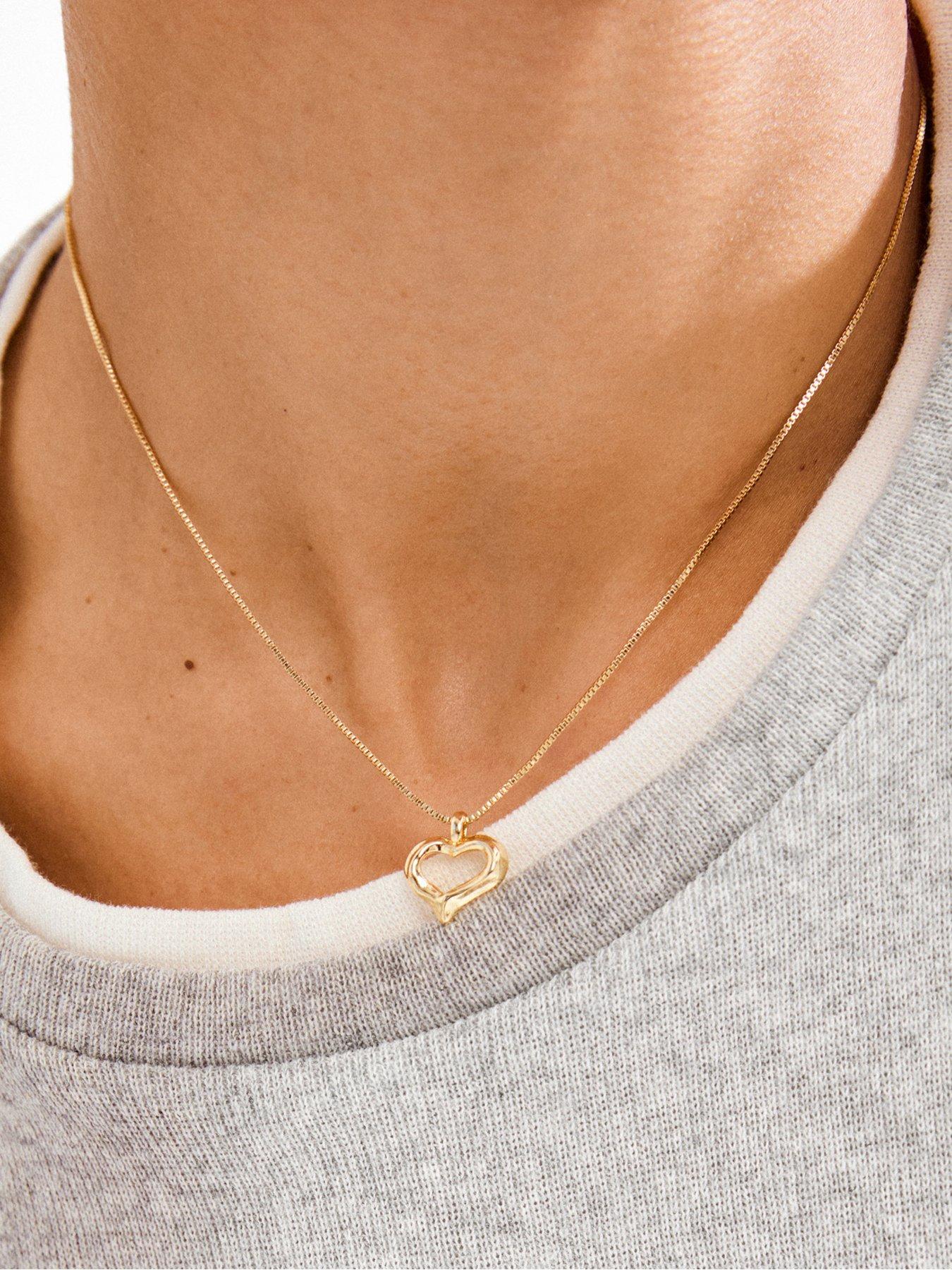 Image 3 of 4 of Pilgrim IRIS necklace gold-plated