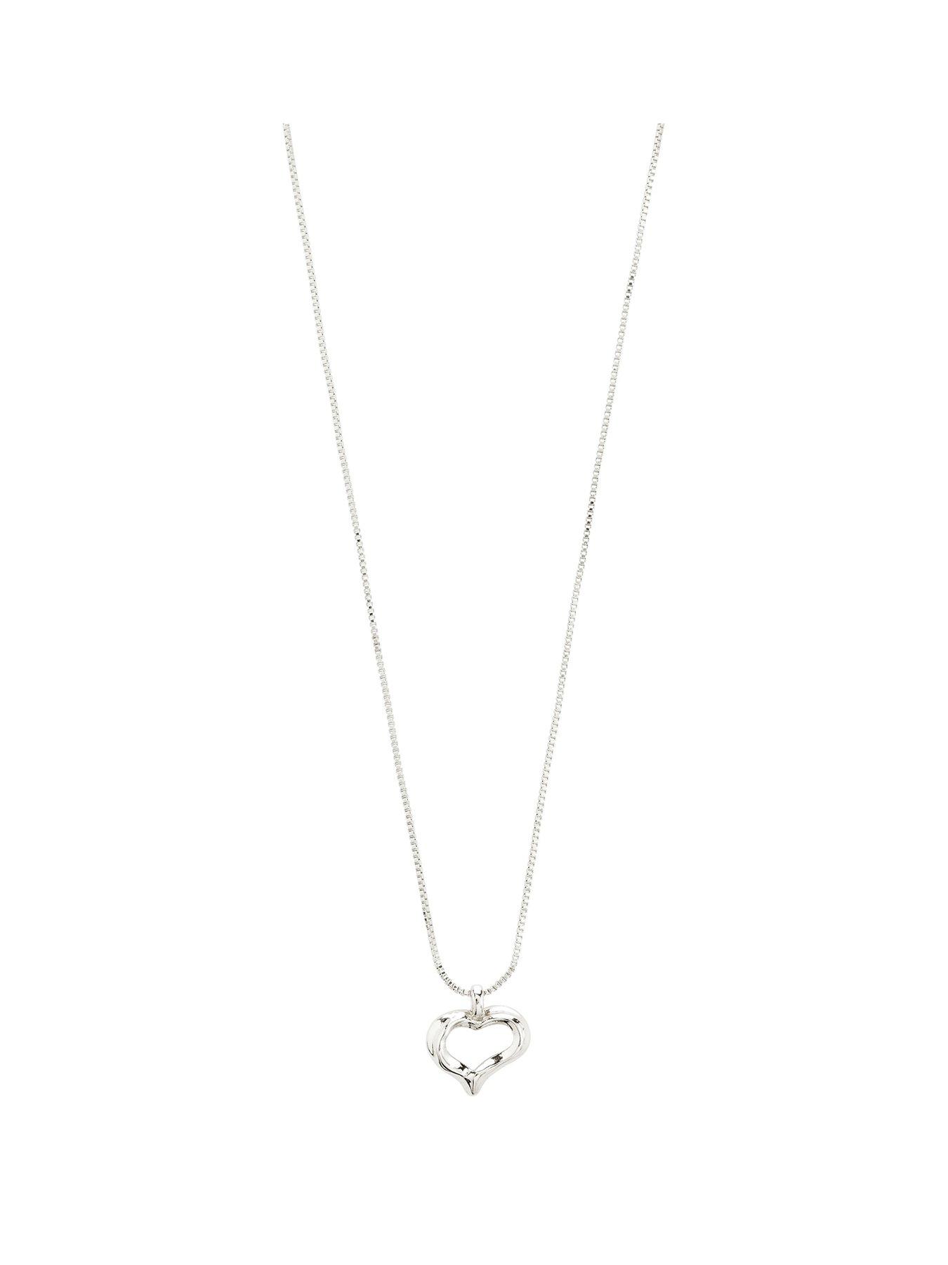 pilgrim-iris-necklace-silver-platedfront