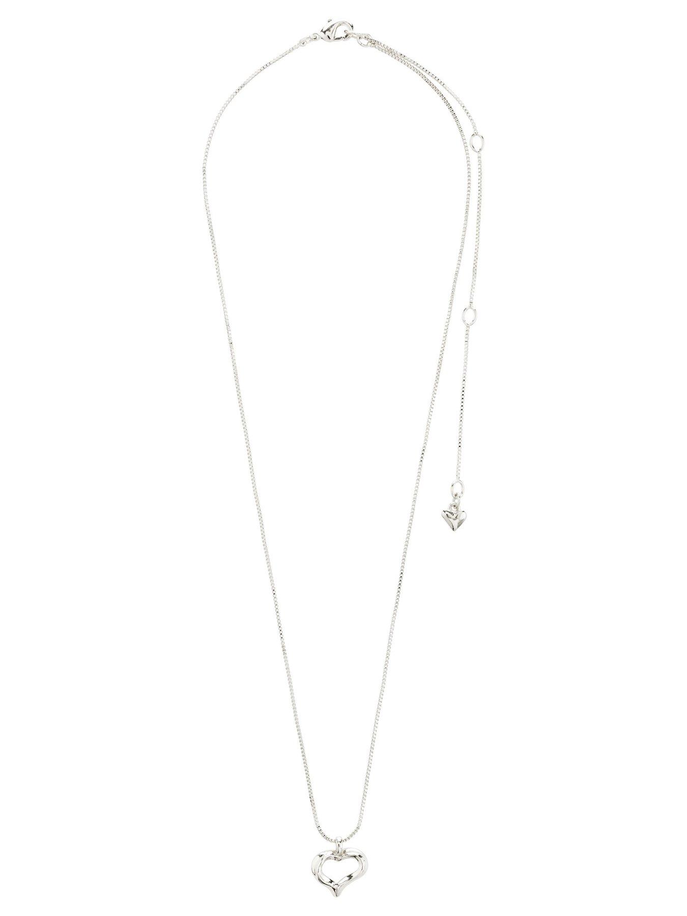 pilgrim-iris-necklace-silver-plateddetail