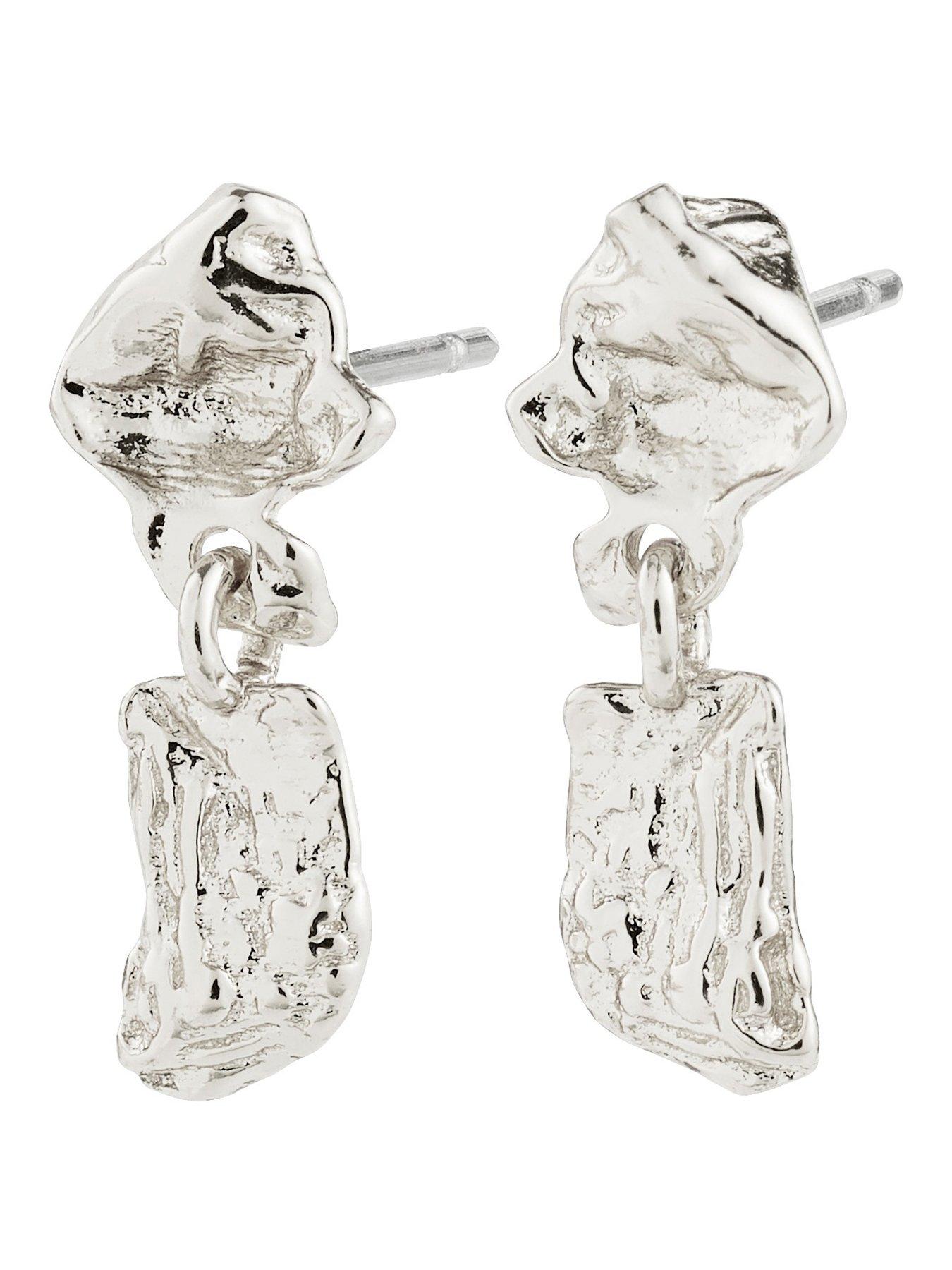 pilgrim-ami-earrings-silver-platedfront