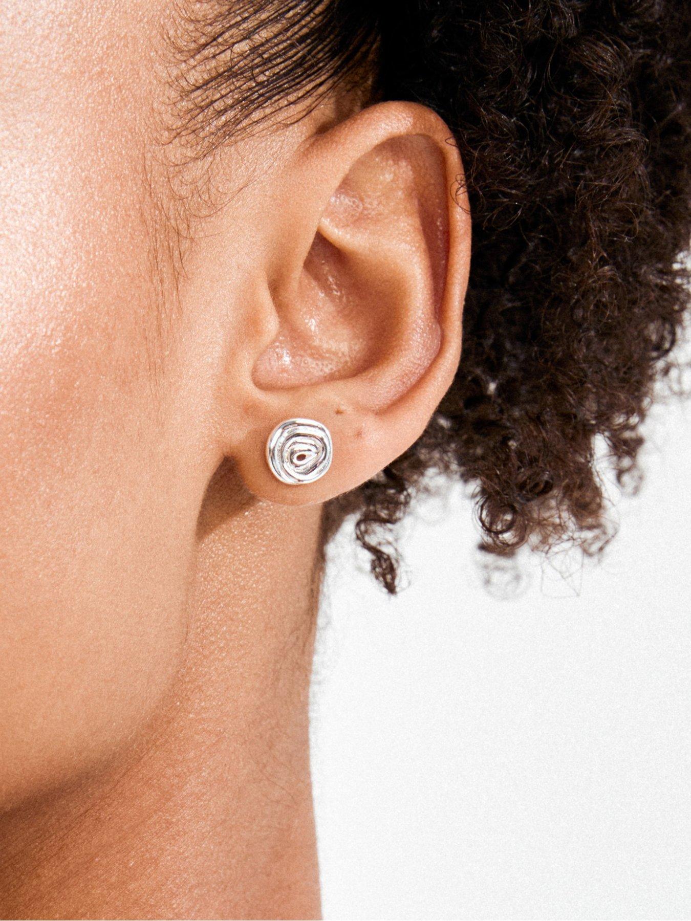 pilgrim-air-earrings-silver-platedoutfit