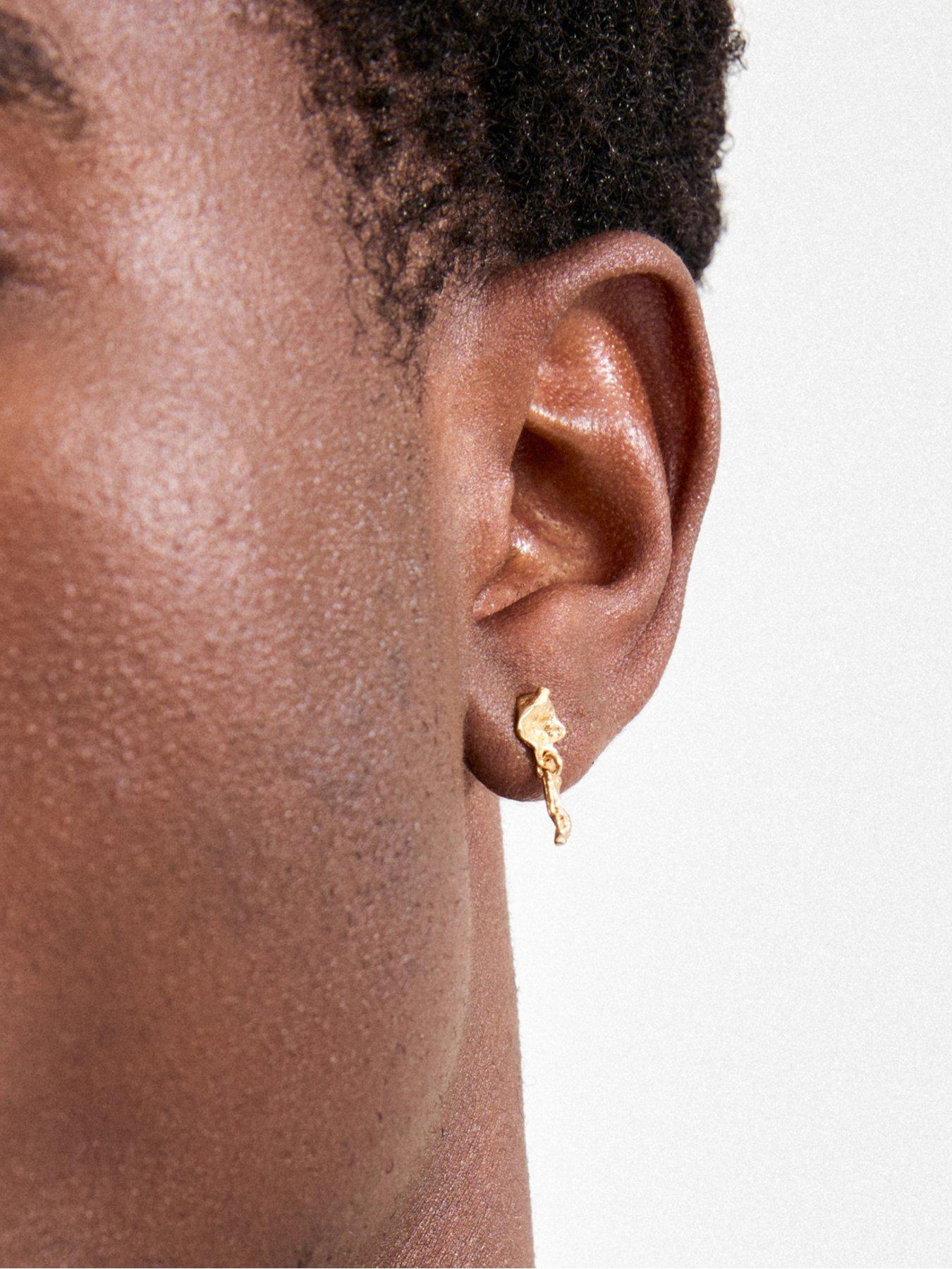 Image 2 of 4 of Pilgrim AMI earrings gold-plated