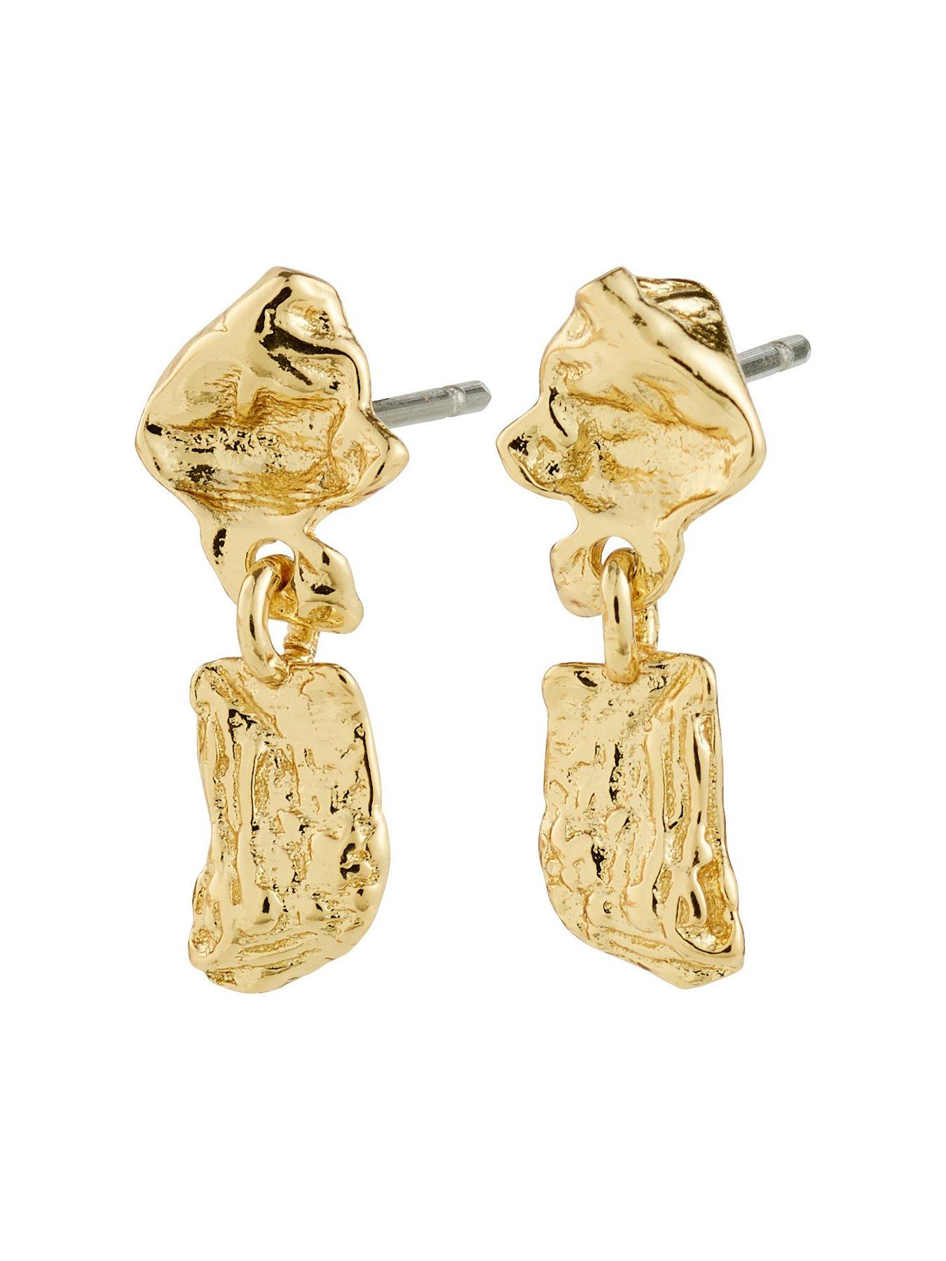 Image 3 of 4 of Pilgrim AMI earrings gold-plated