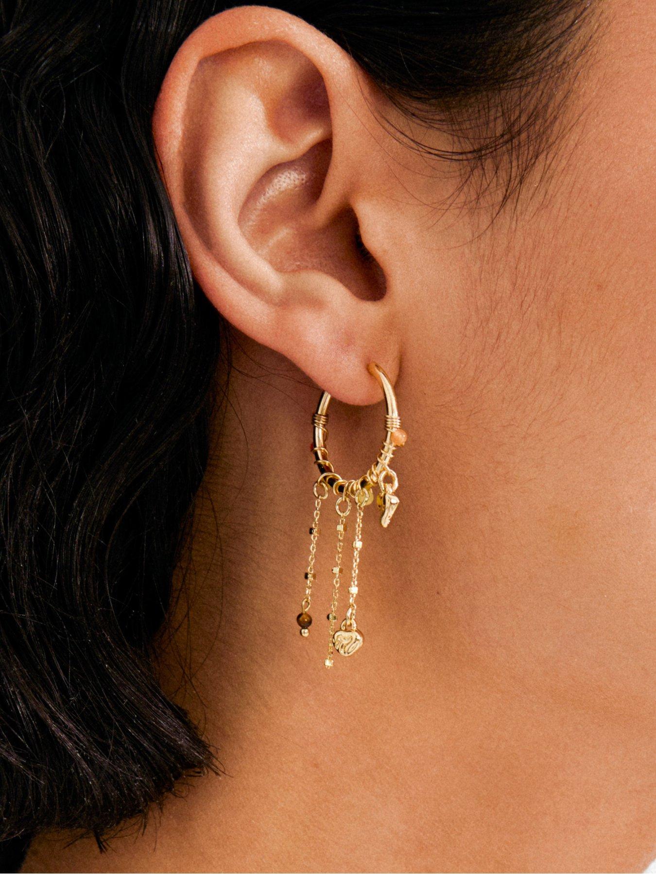 pilgrim-mylan-earrings-gold-platedstillFront