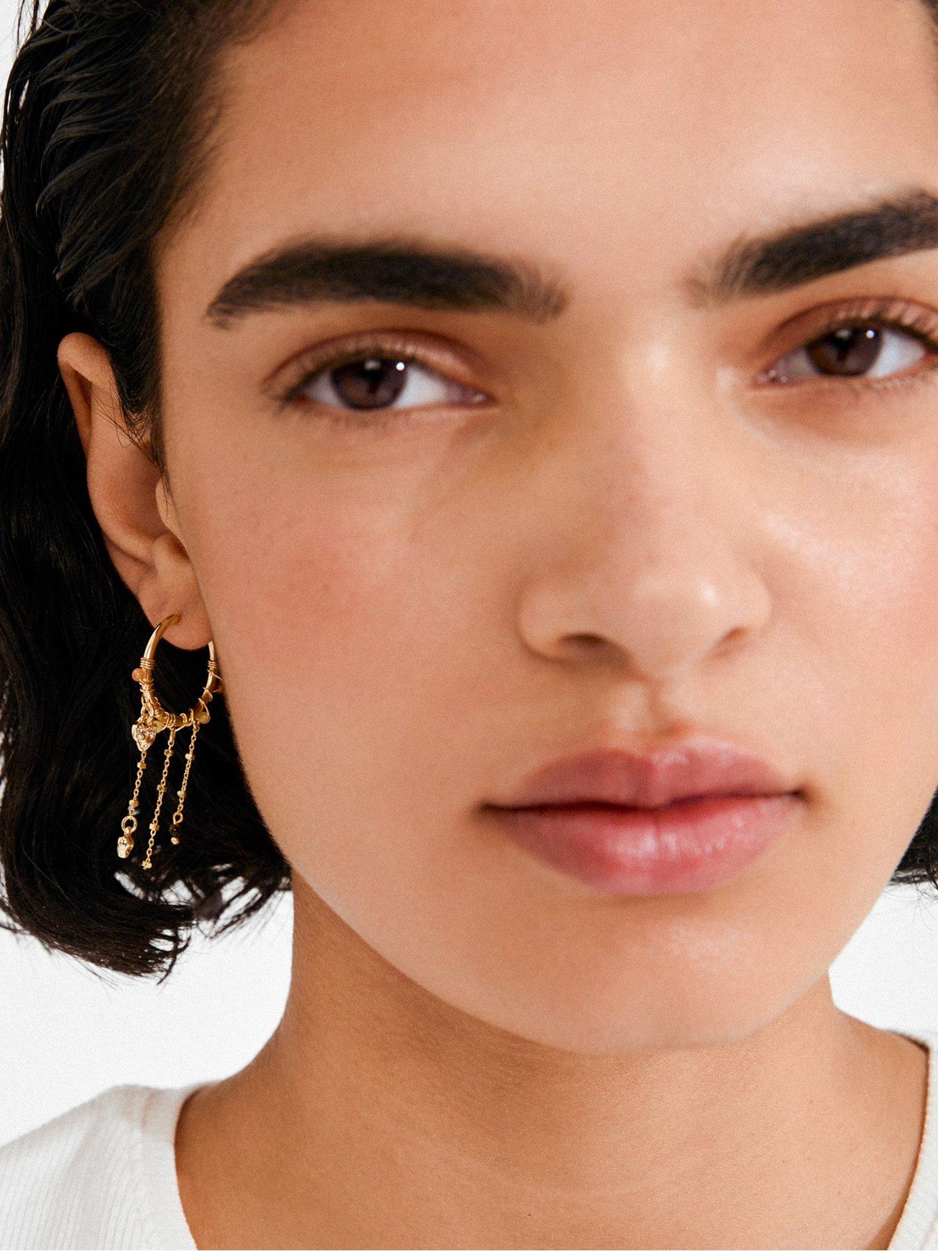 pilgrim-mylan-earrings-gold-platedoutfit