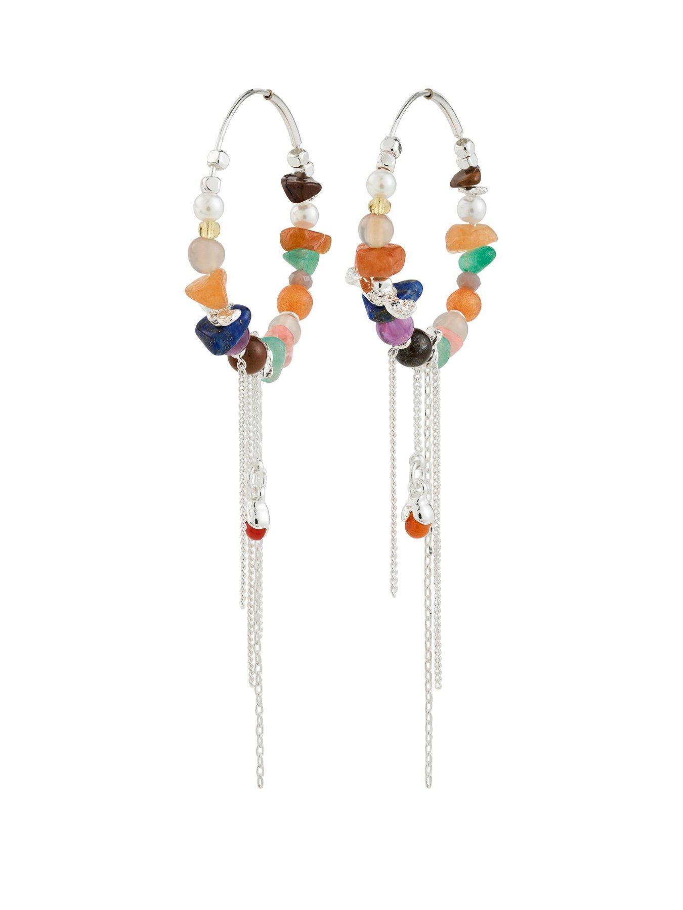 pilgrim-iris-earrings-silver-platedmultifront