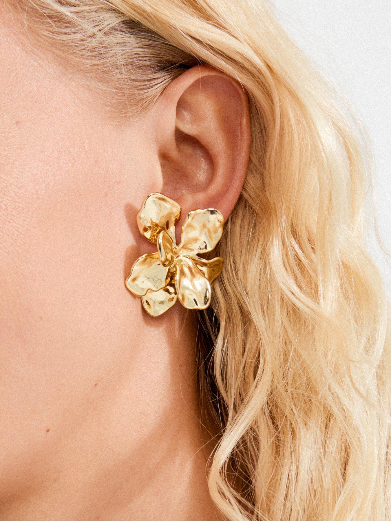 pilgrim-halen-earrings-gold-platedoutfit