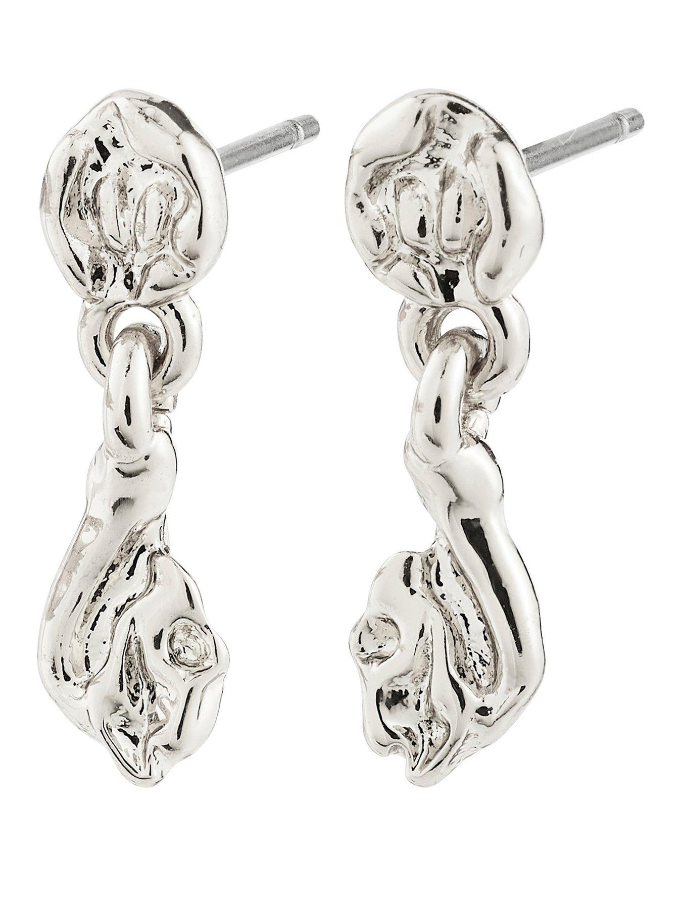 Image 1 of 3 of Pilgrim ELIYAH earrings silver-plated