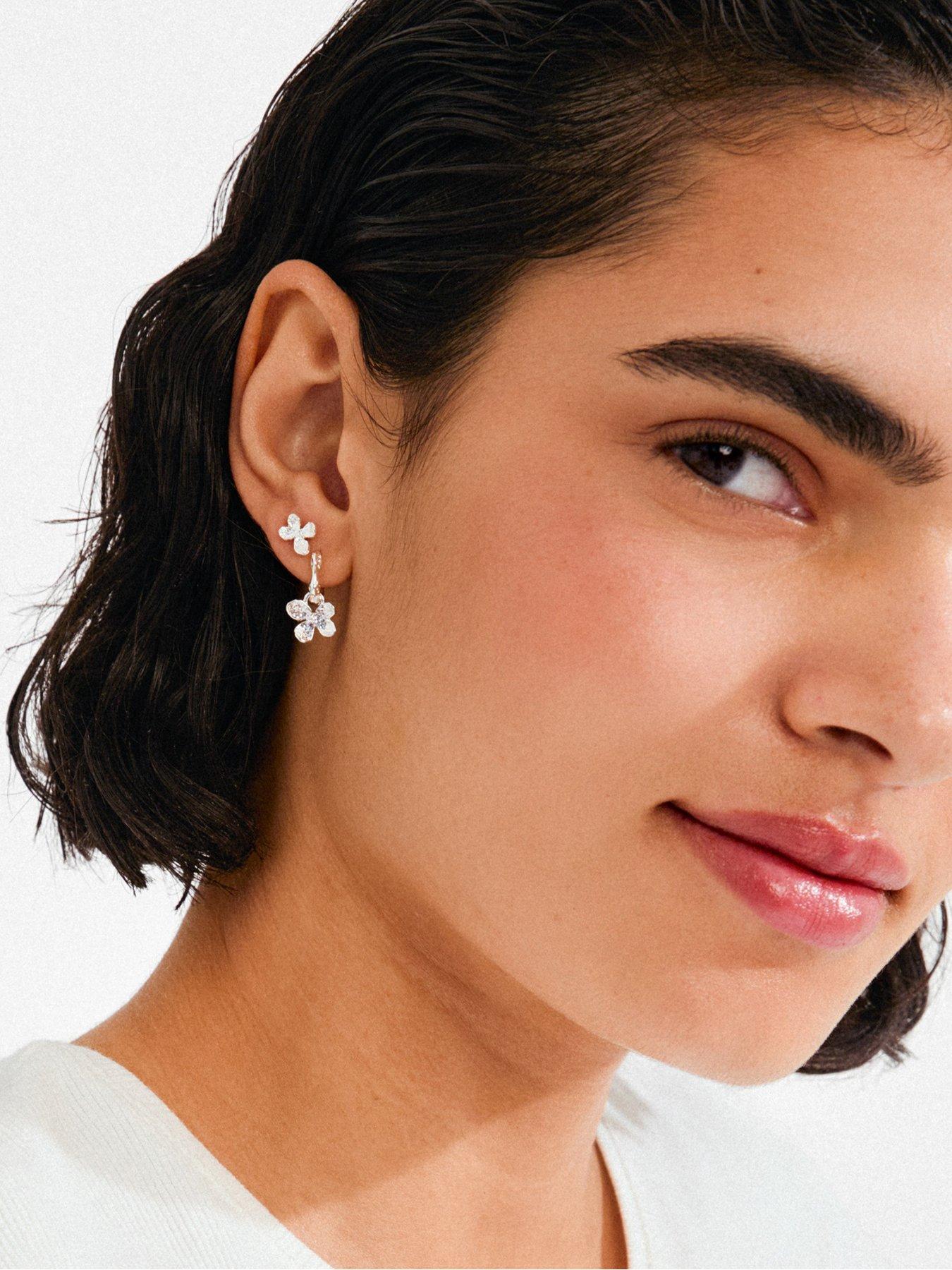pilgrim-ajani-earrings-2-in-1-set-silver-platedstillFront