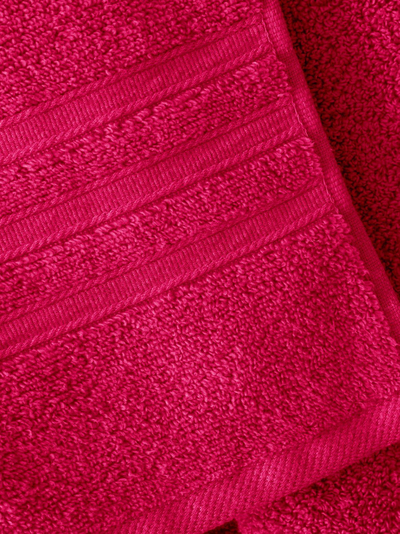 catherine-lansfield-zero-twist-100-cotton-hand-towel-hot-pinkback