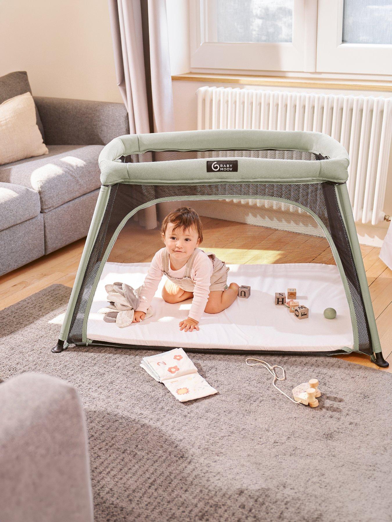 Image 1 of 7 of Babymoov Travel cot 3 in 1 Moov &amp; Comfy