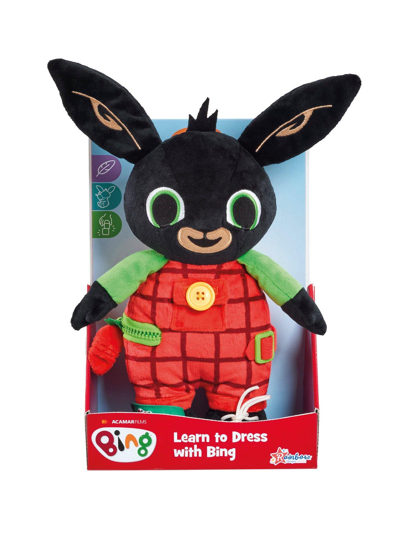 Image 1 of 5 of Bing Bing - Learn to Dress with Bing Soft Toy