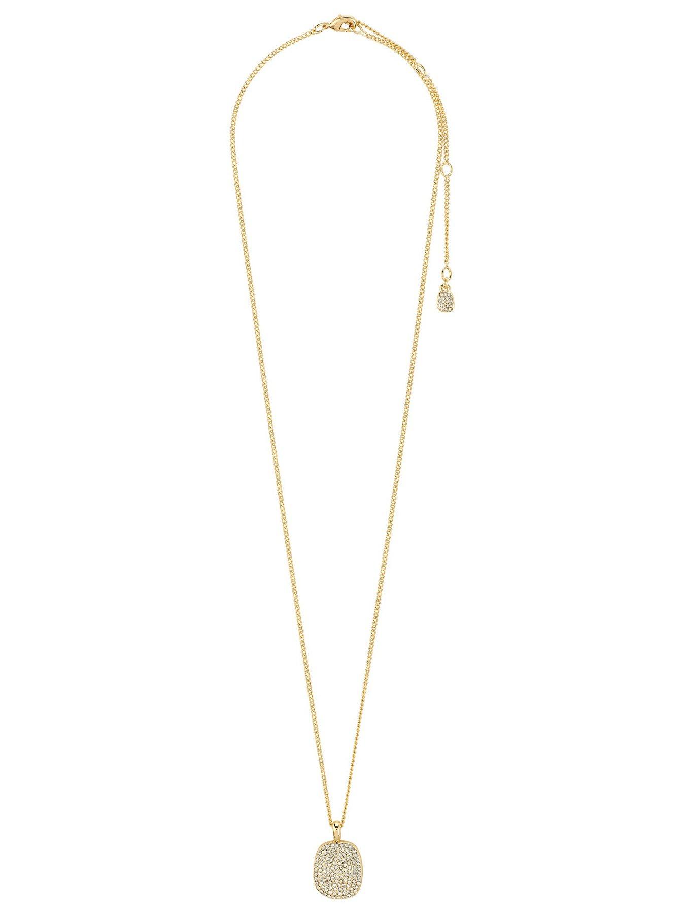 Image 4 of 4 of Pilgrim EMBER necklace gold-plated