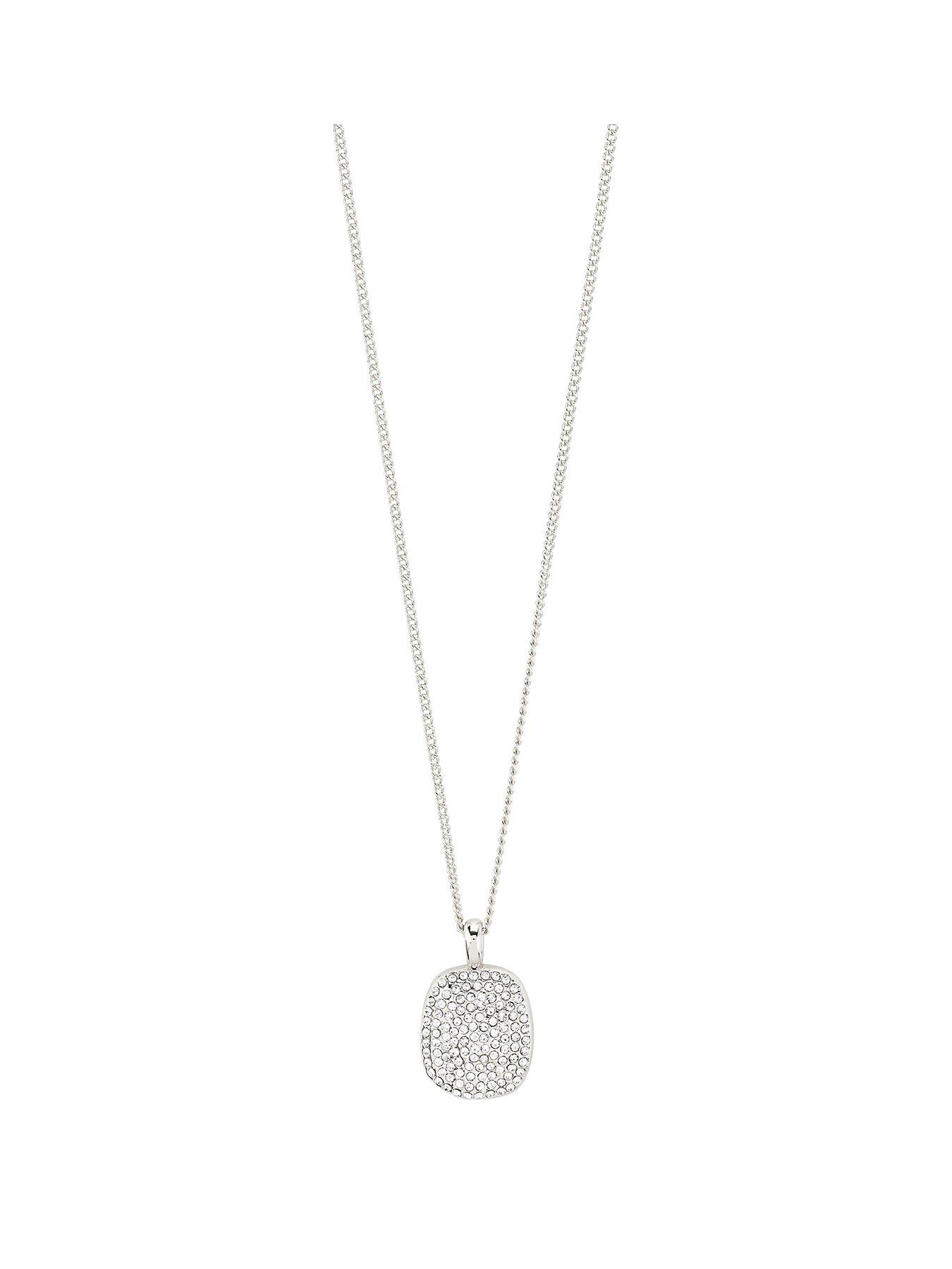 Image 1 of 4 of Pilgrim EMBER necklace silver-plated