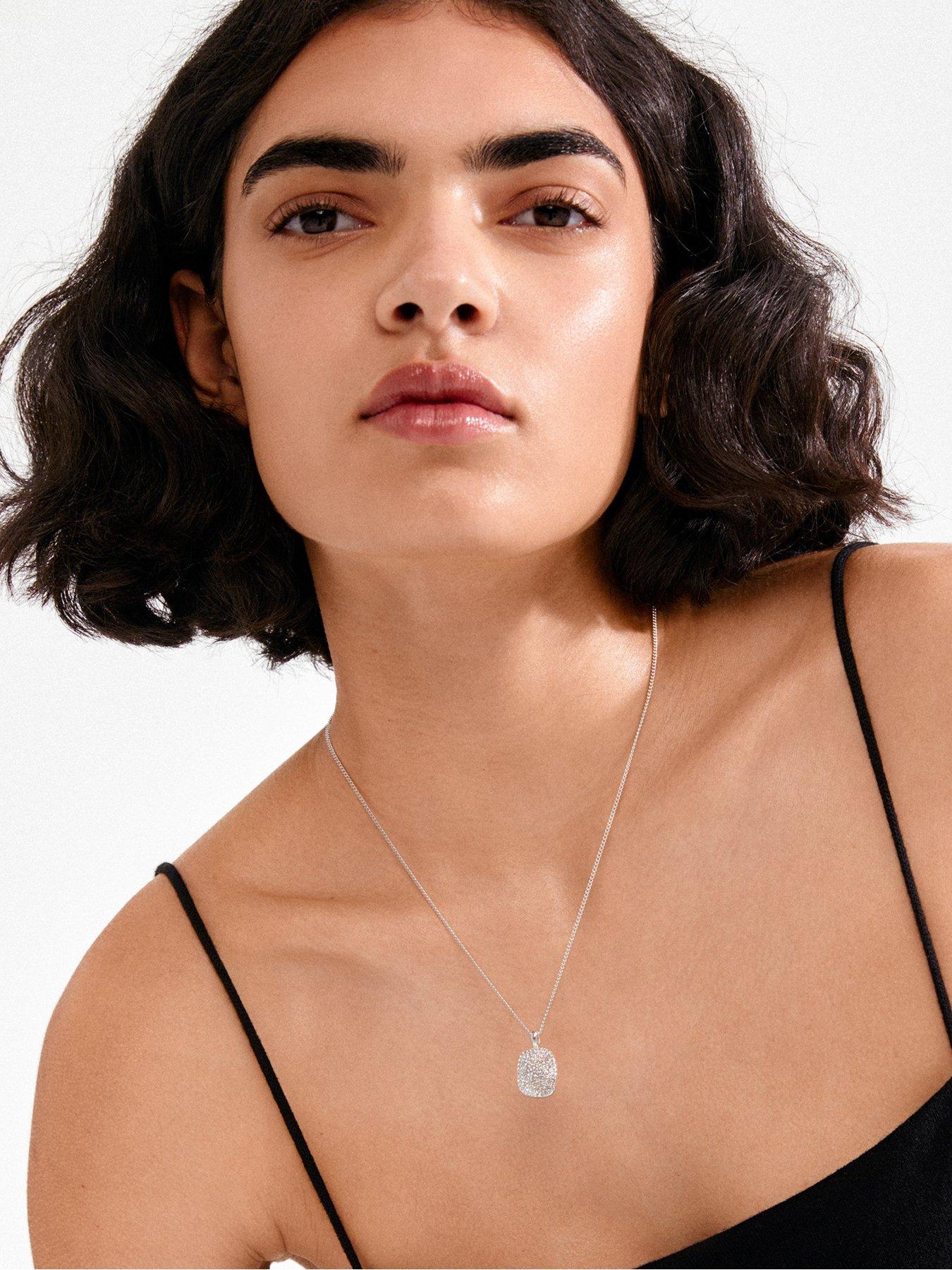 Image 2 of 4 of Pilgrim EMBER necklace silver-plated