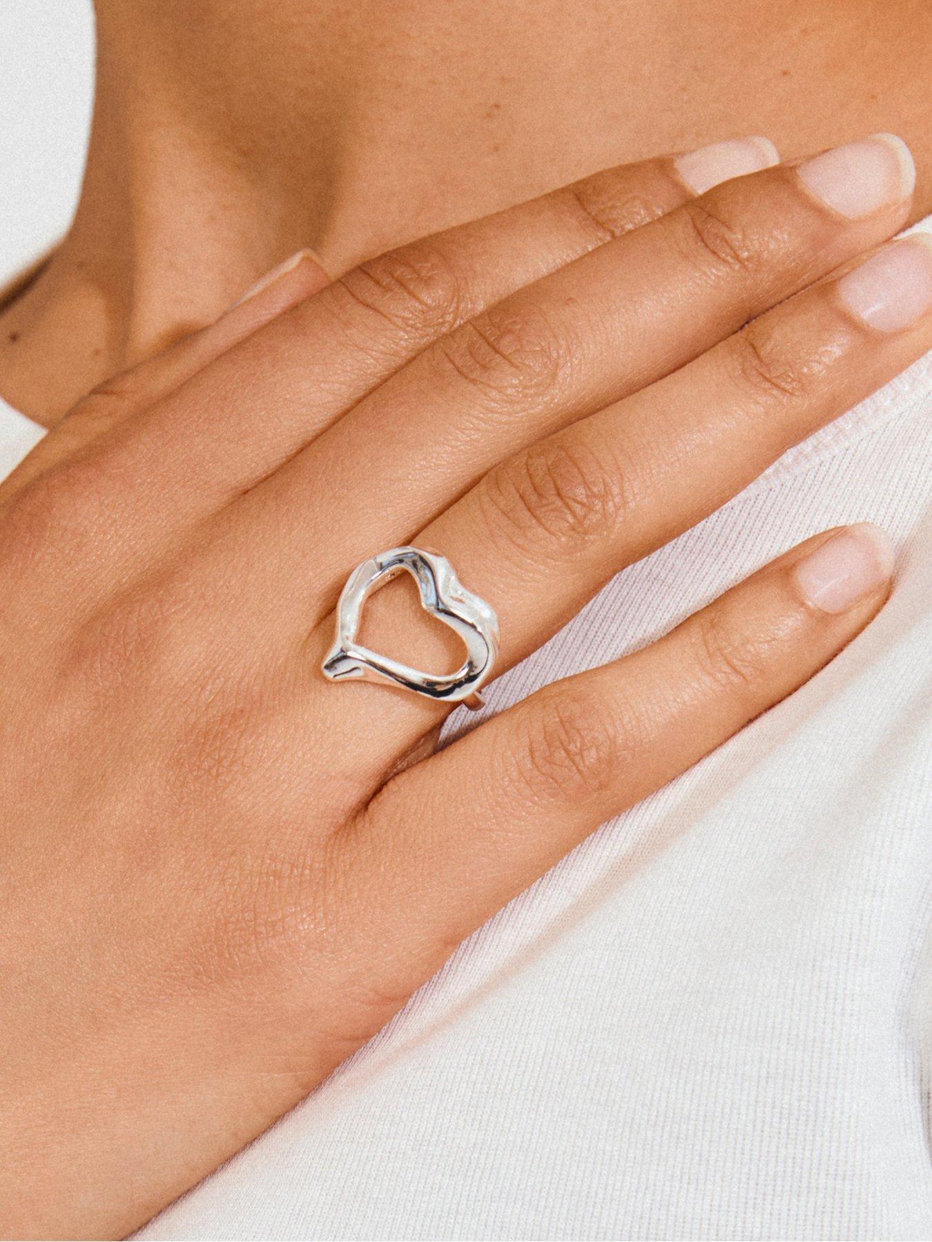 Image 3 of 3 of Pilgrim IRIS ring silver-plated