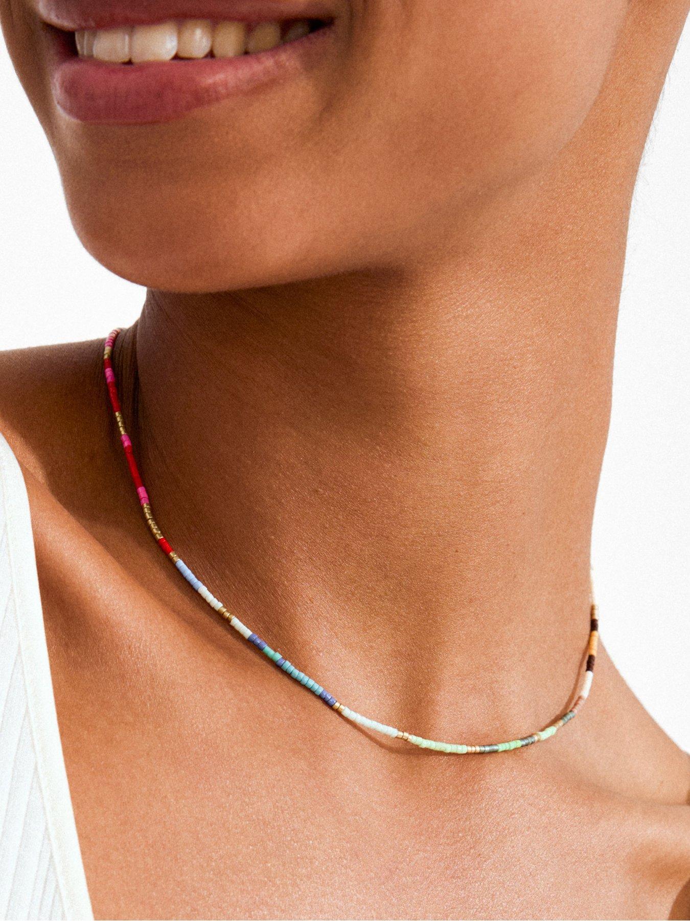 pilgrim-alison-necklace-multi-gold-platedstillFront