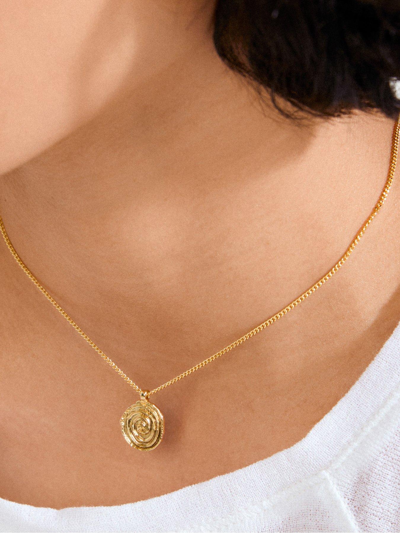 pilgrim-air-coin-necklace-gold-platedoutfit