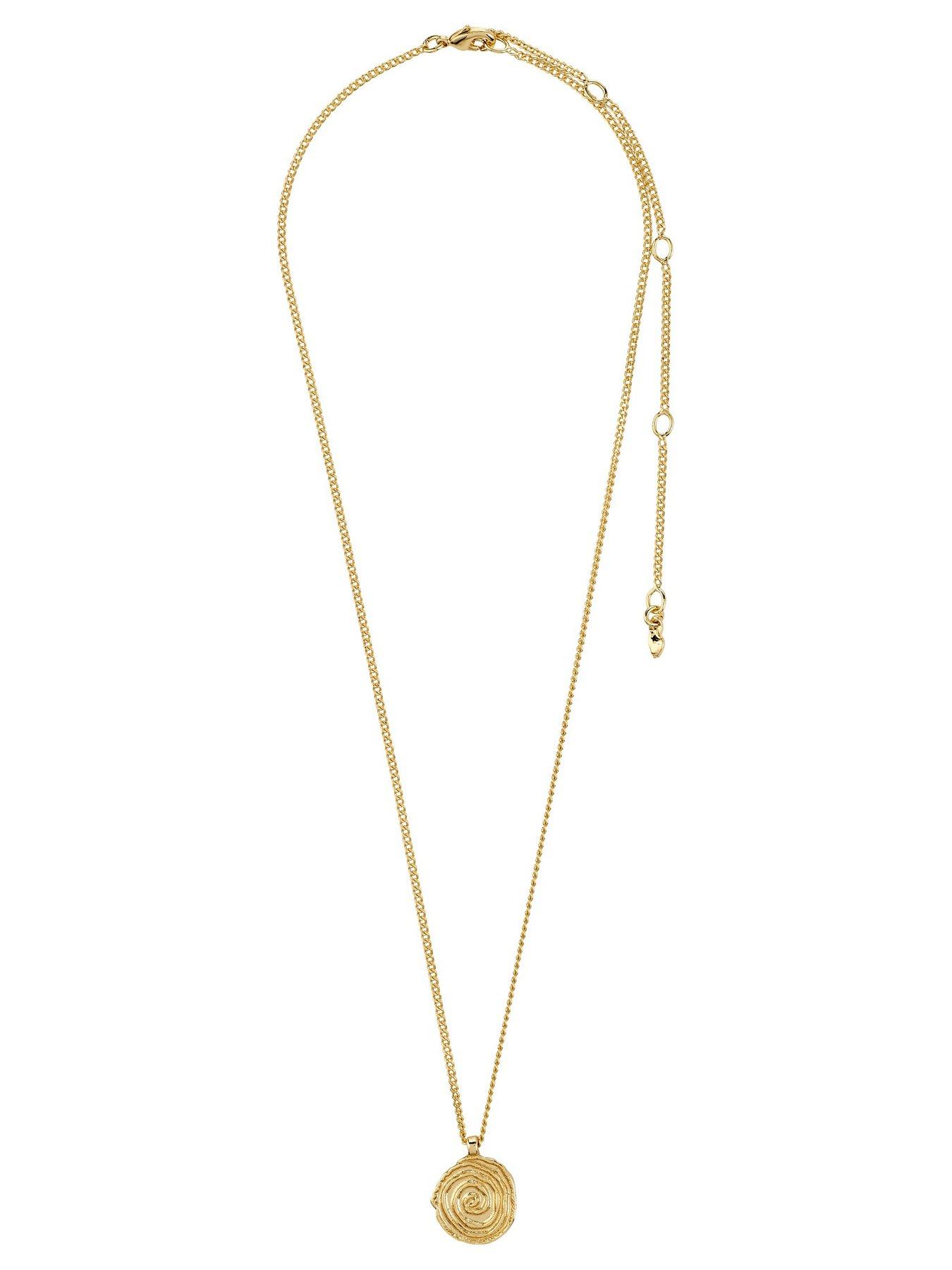 pilgrim-air-coin-necklace-gold-plateddetail
