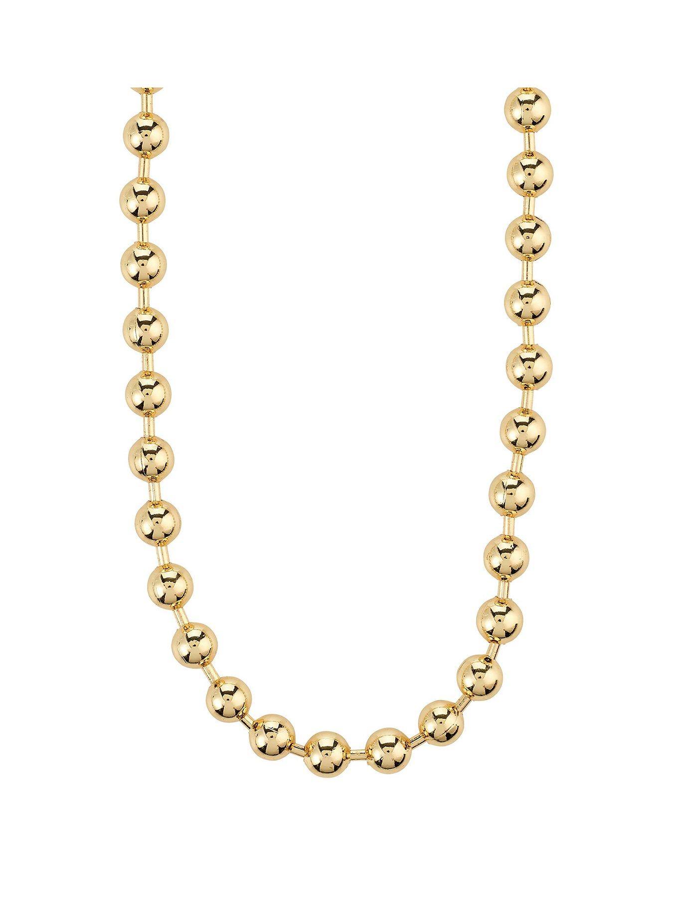 Image 1 of 4 of Pilgrim AIR necklace gold-plated