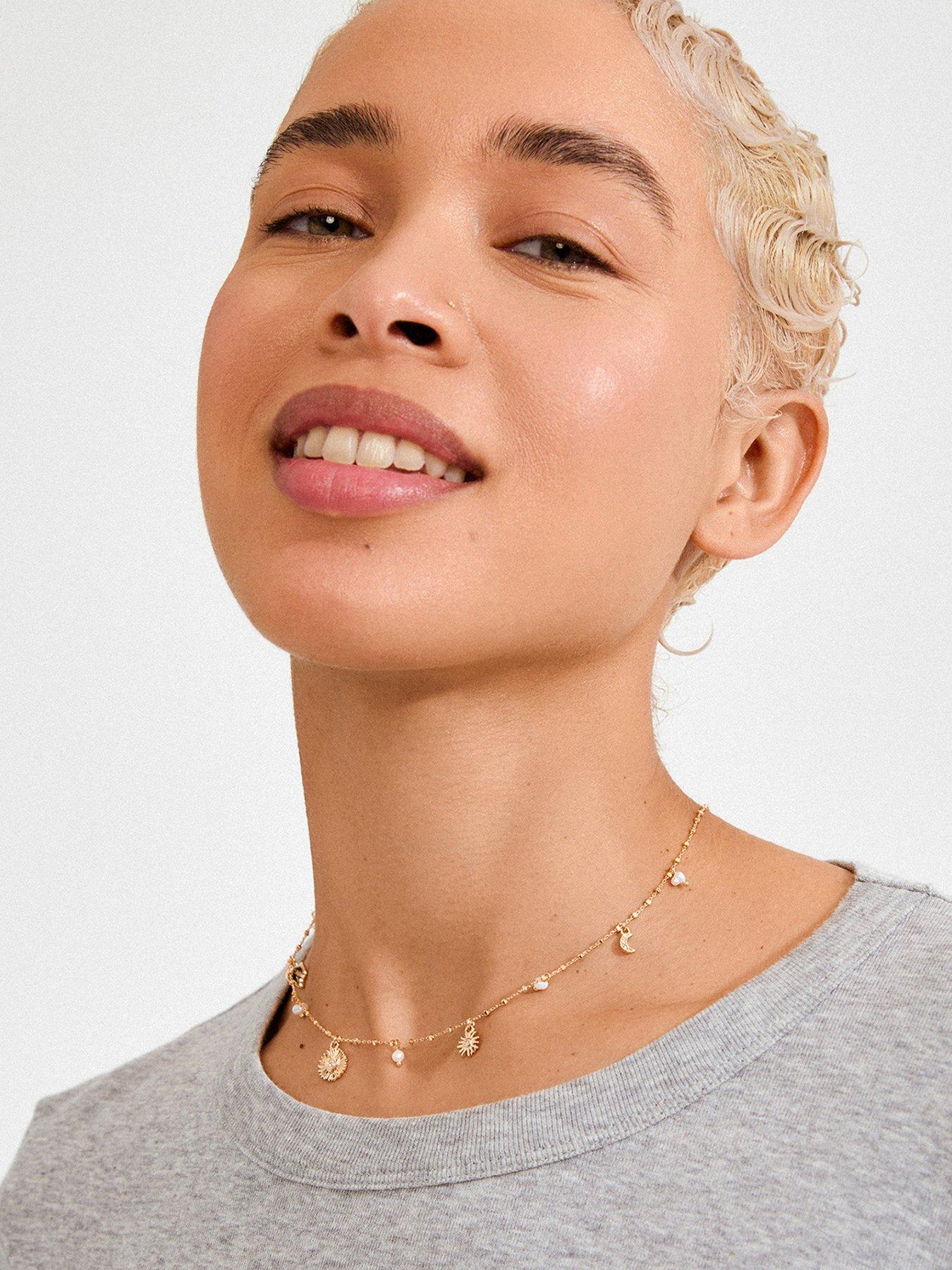 Image 1 of 4 of Pilgrim MYLAN necklace gold-plated