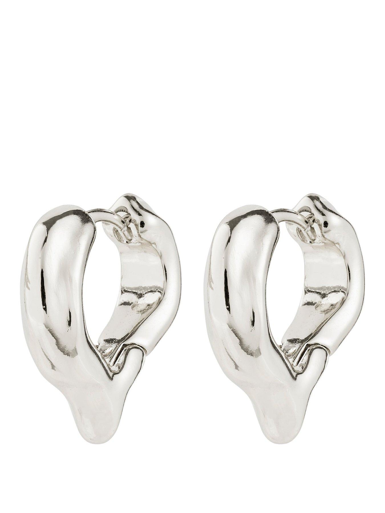 pilgrim-iris-earrings-silver-platedfront