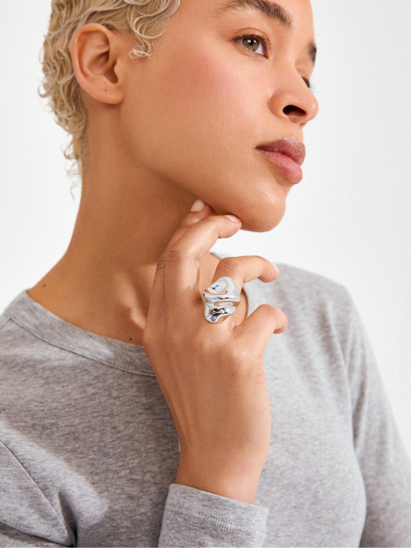 Image 2 of 4 of Pilgrim JOHNNIE ring silver-plated